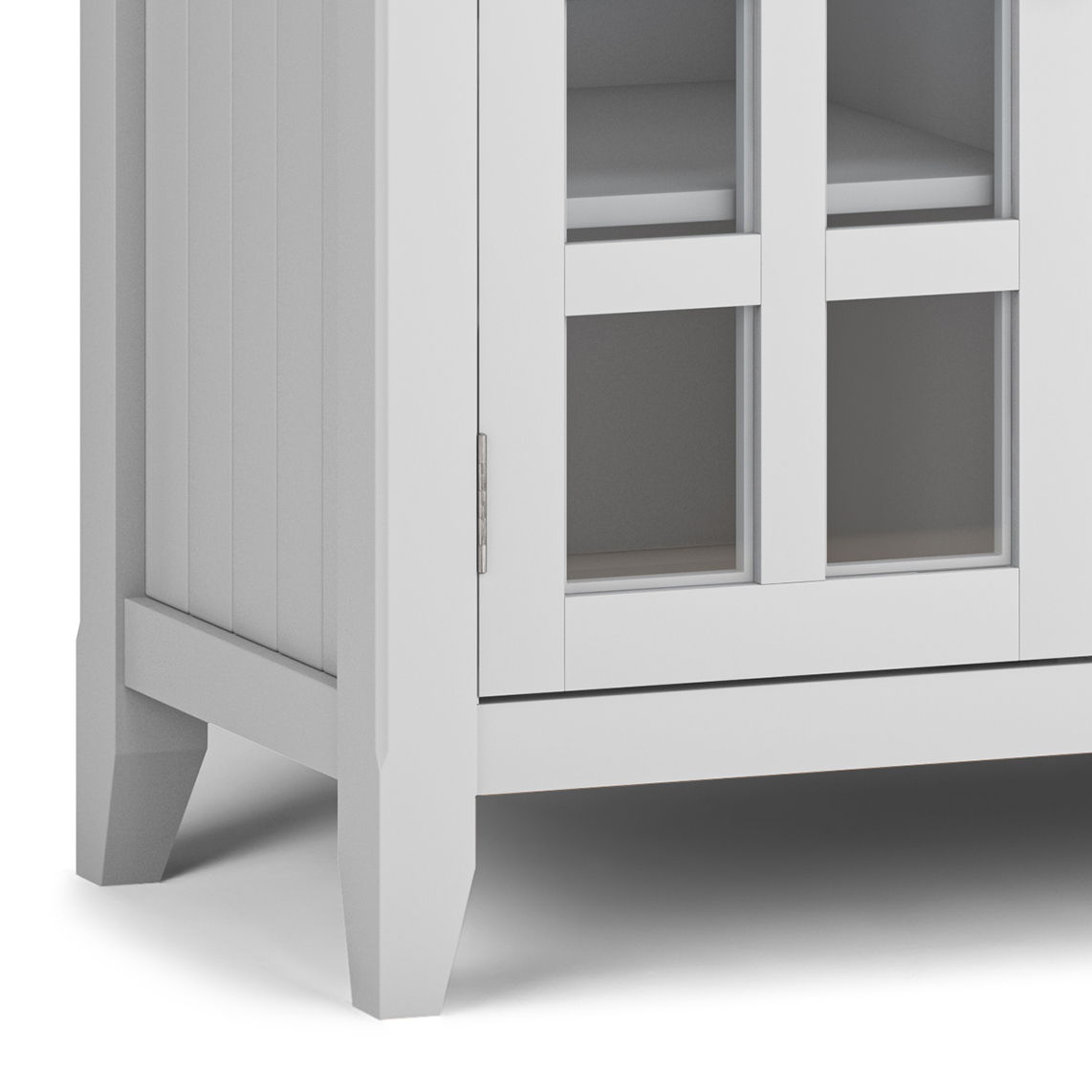 Acadian - Handcrafted Tall TV Media Stand Simpli-Home