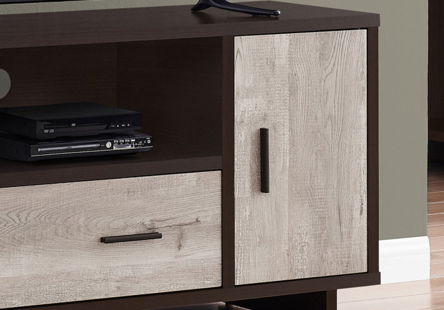 TV Stand, Console, Media Entertainment Center, Storage Cabinet, Drawers, Contemporary & Modern 8th Street