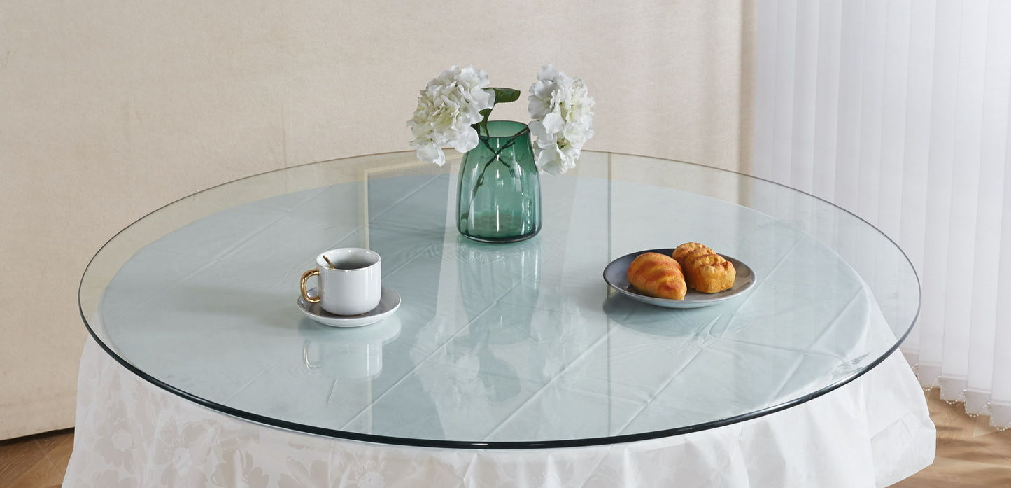 Tempered Glass Top - Clear Home Essentials