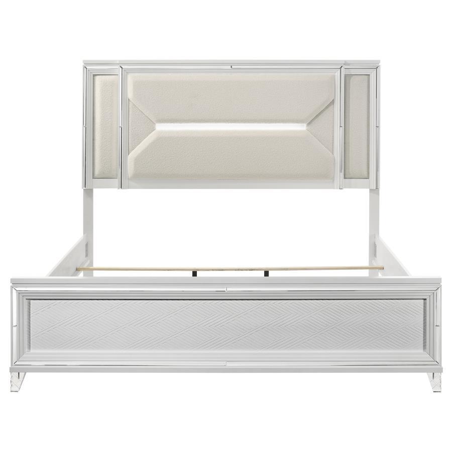 Marmore - Panel Bed LED Headboard Coaster Fine Furniture