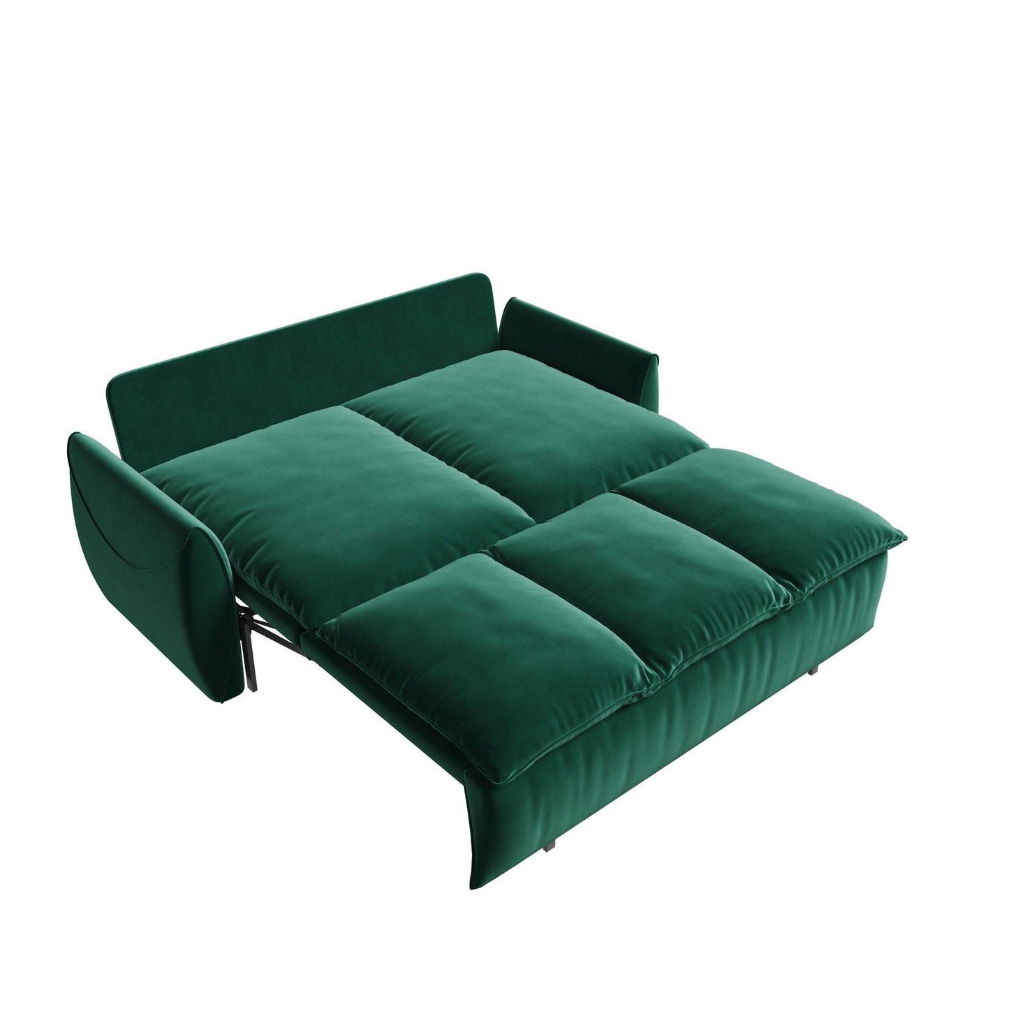 Pull Out Sofa Bed, 3 Seat Convertible Sleeper Sofa With 2 In 1 Pillow And Blanket Set Home Essentials