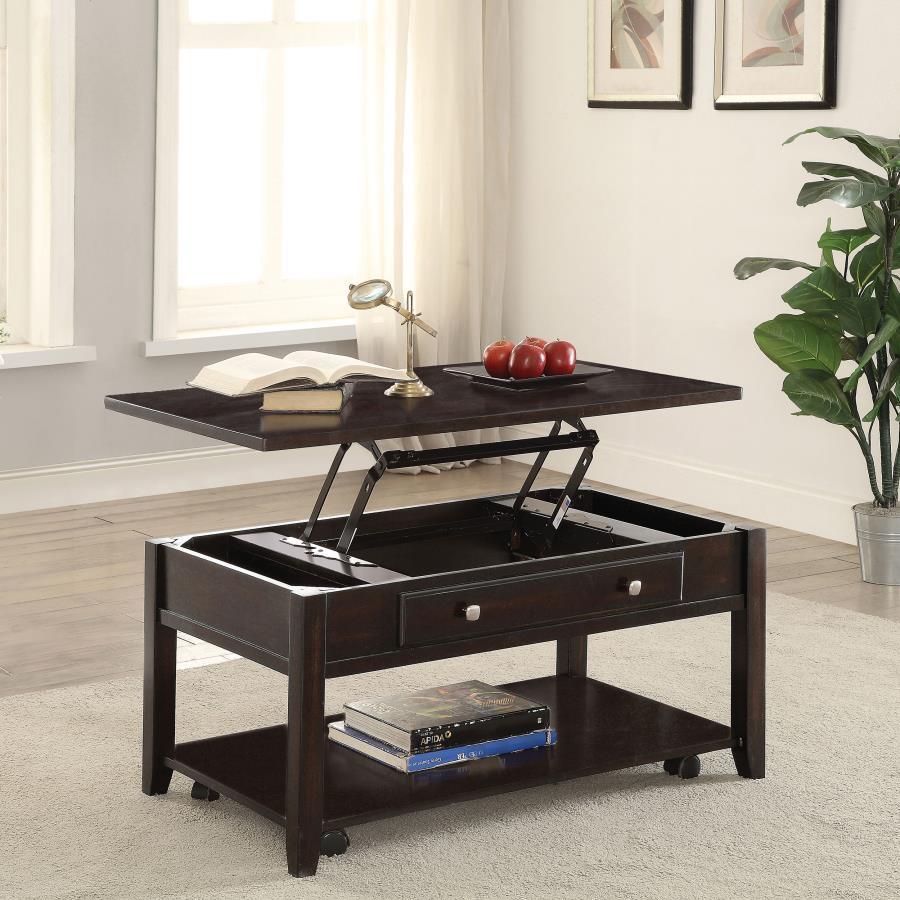 Bradford - 1-Drawer Wood Table CoasterEssence