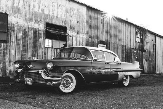 Vintage Vehicle Iv By Dakota Diener (Framed) (Small) - Dark Gray Classy Living