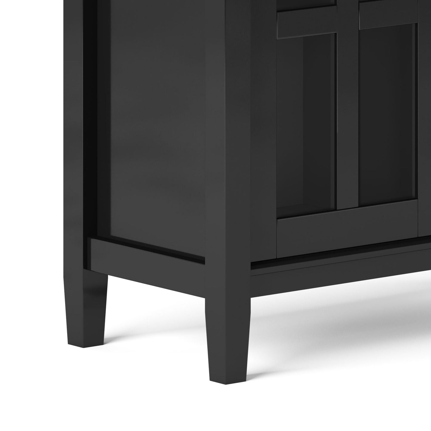 Warm Shaker - Handcrafted Low Storage Cabinet Simpli-Home