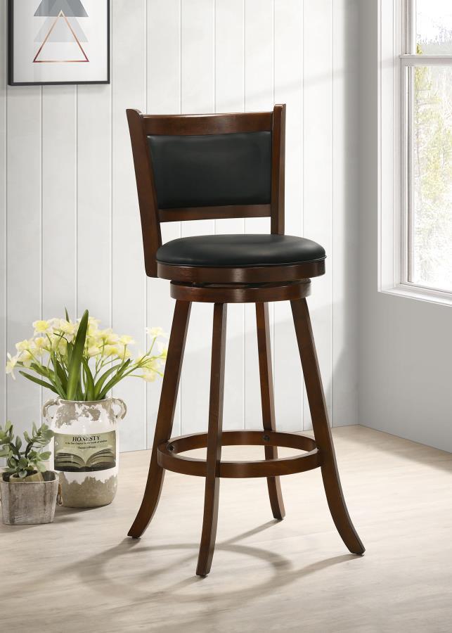 Broxton - Upholstered Swivel Stools (Set of 2) CoasterEssence