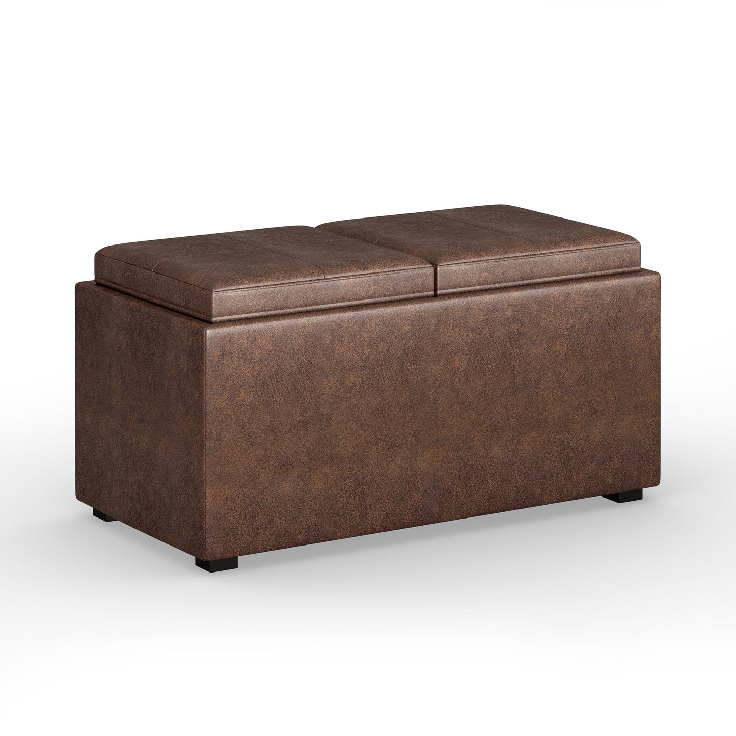 Avalon - 5 Piece Storage Ottoman, Contemporary Simpli-Home