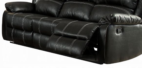 Zuriel - Synthetic Leather Recliner Sofa Acme