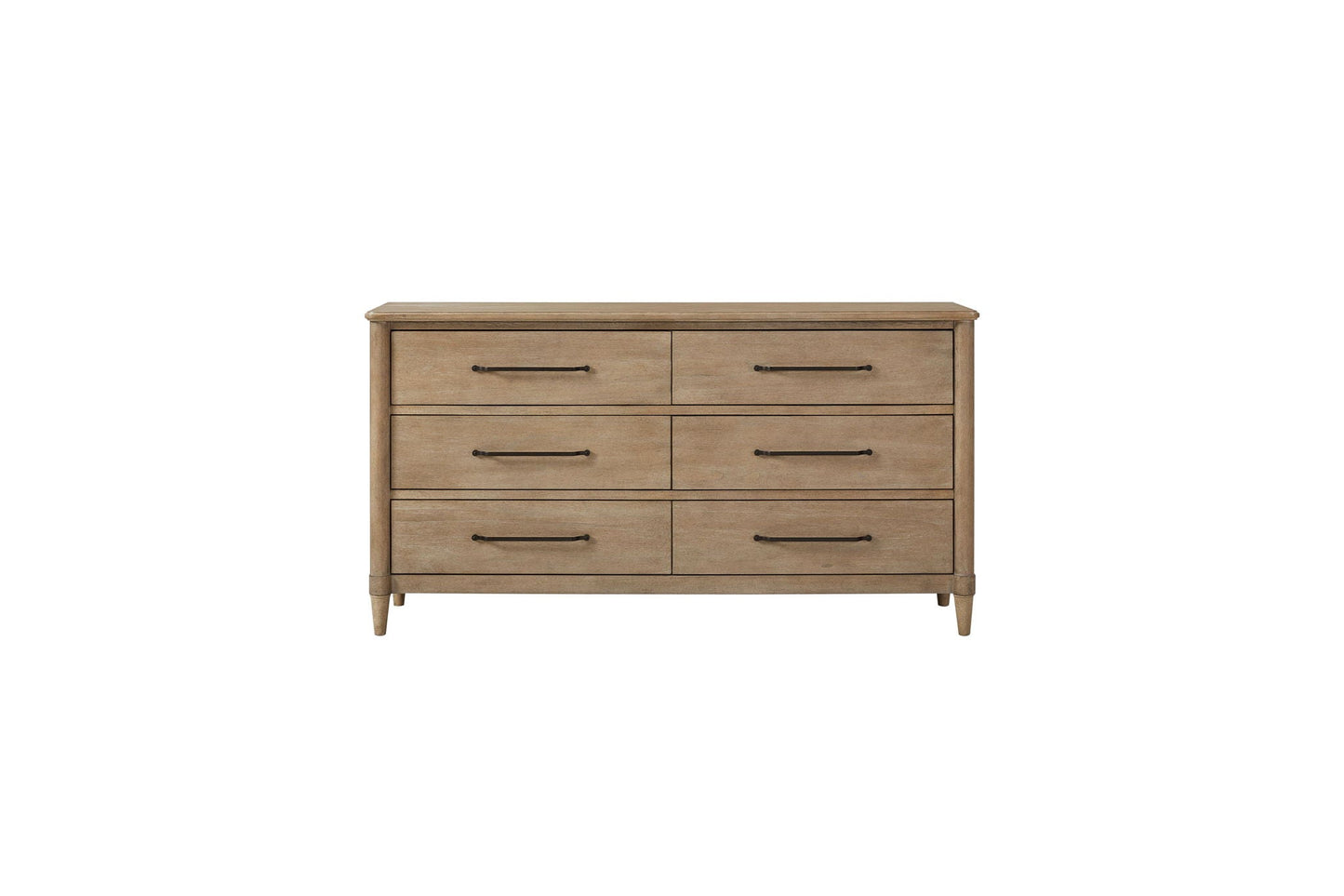 Panel Bedroom Set With 3 Drawer Nightstand, Casual Dresser, Cane Mirror, 3 Drawer Cane Front Chest And Bench Bernards Furniture