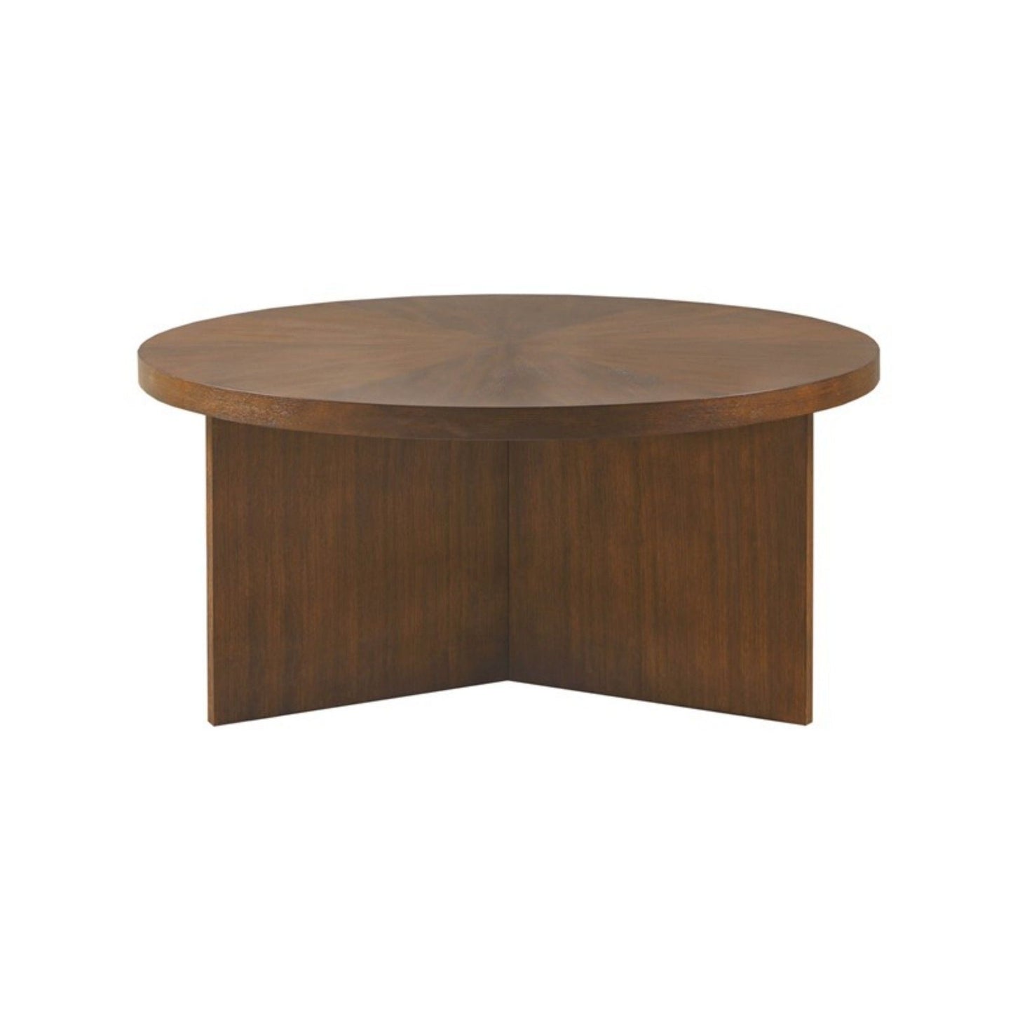 Round Coffee Table With Solid Veneer Top JLA
