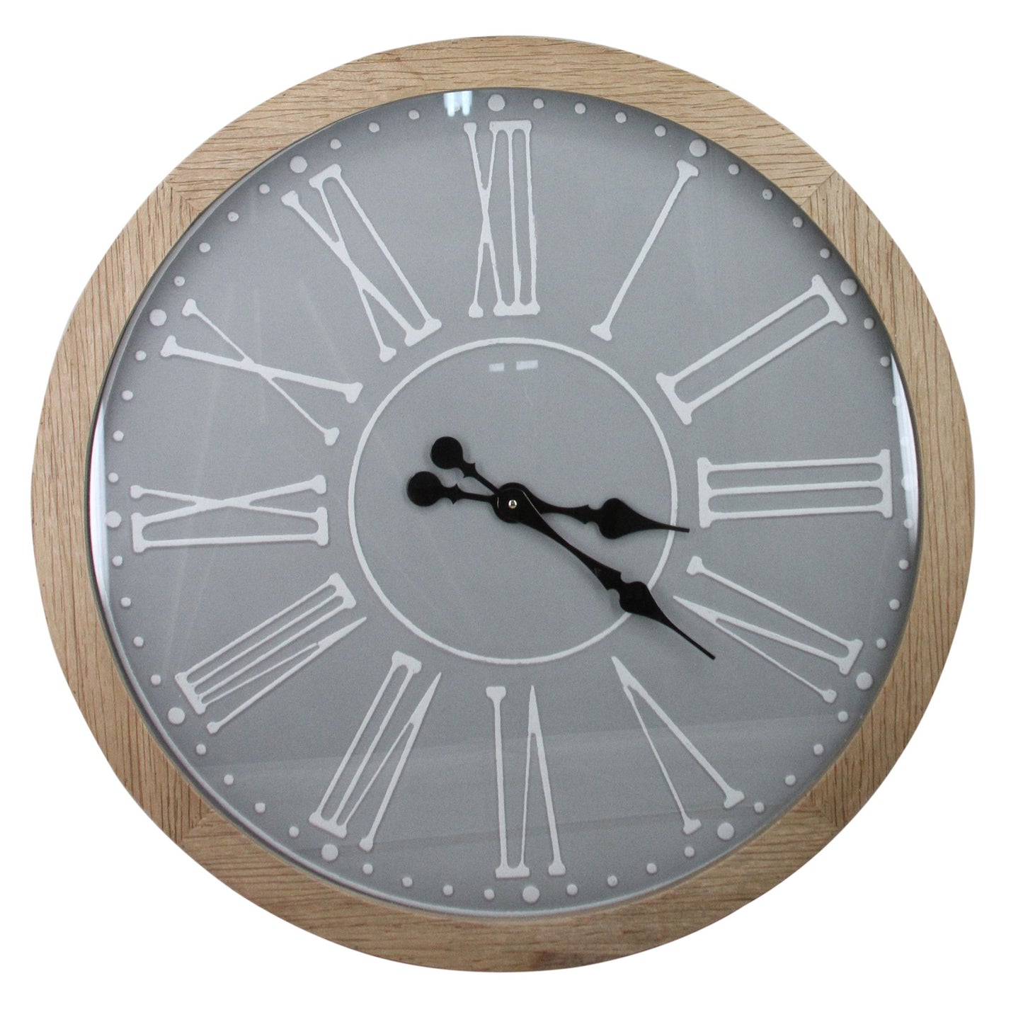Wood Wall Clock 32 X 32 Classy Living