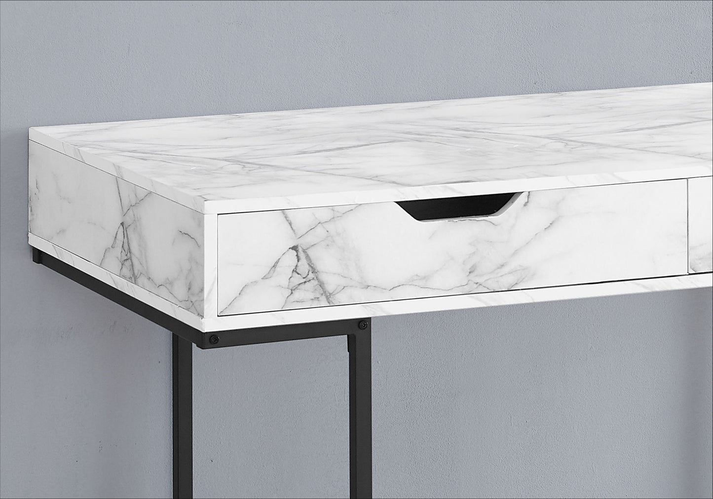 Computer Desk For Home Office, Laptop, Storage Drawers, Contemporary & Modern 8th Street