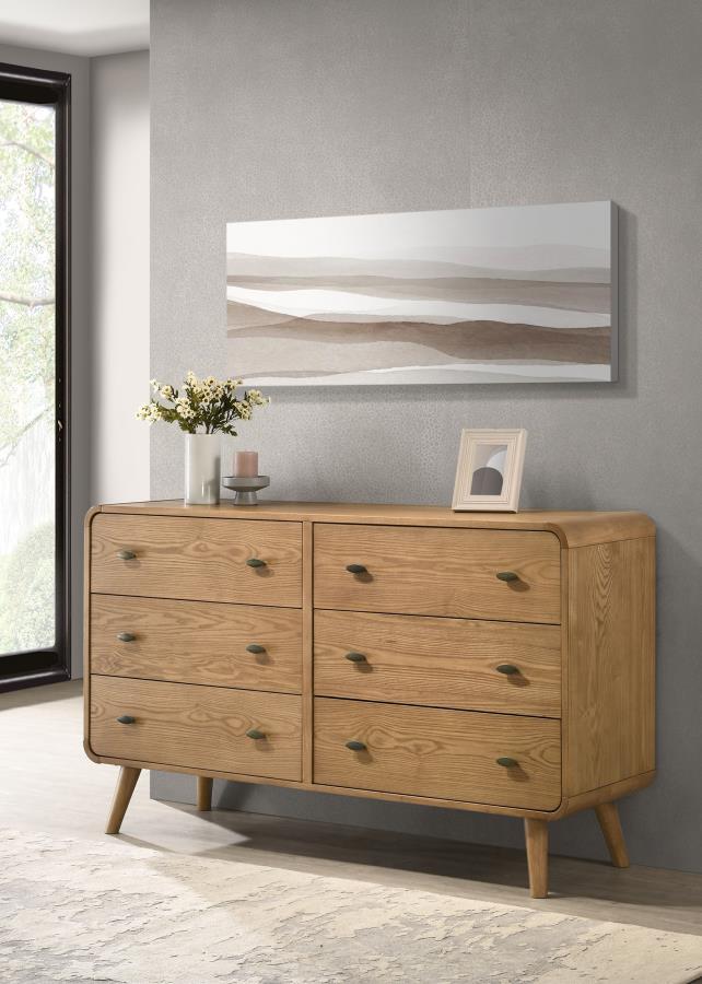 Robyn - 6-Drawer Bedroom Dresser CoasterEssence