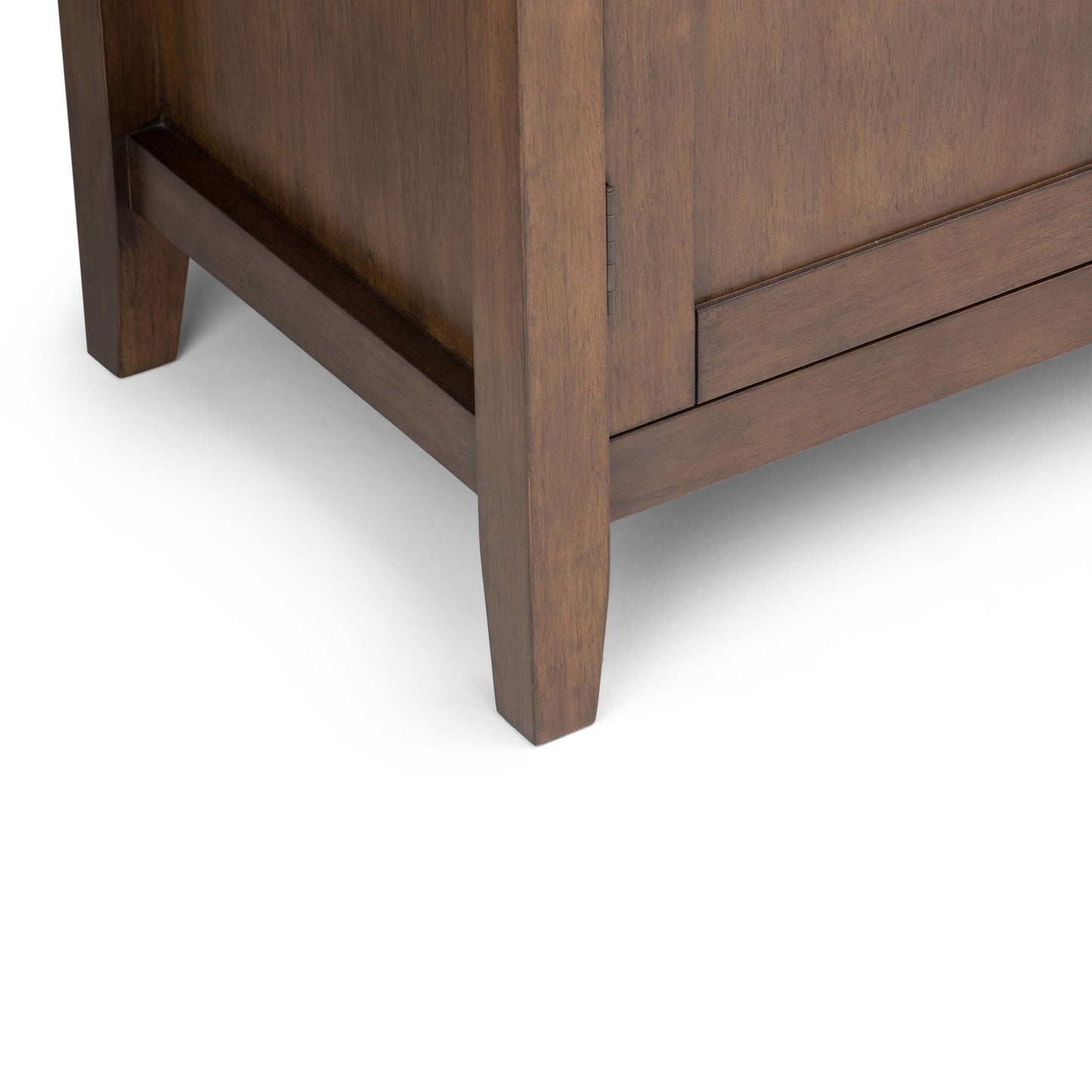 Redmond - Tall TV Media Stand - Rustic Natural Aged Brown Simpli-Home