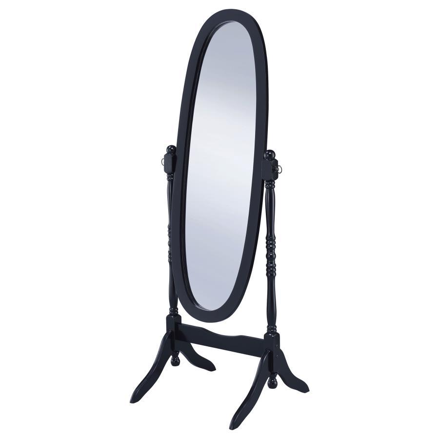 Foyet - Wood Adjustable Length Cheval Mirror CoasterEveryday