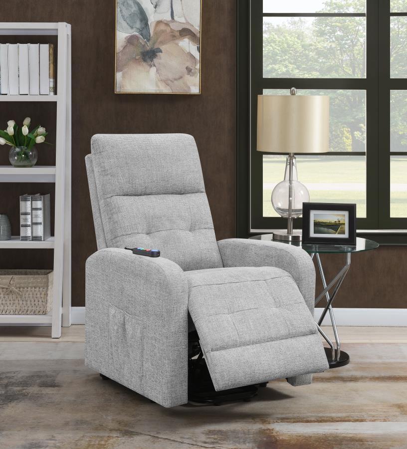 Howie - Upholstered Power Lift Massage Chair CoasterEveryday