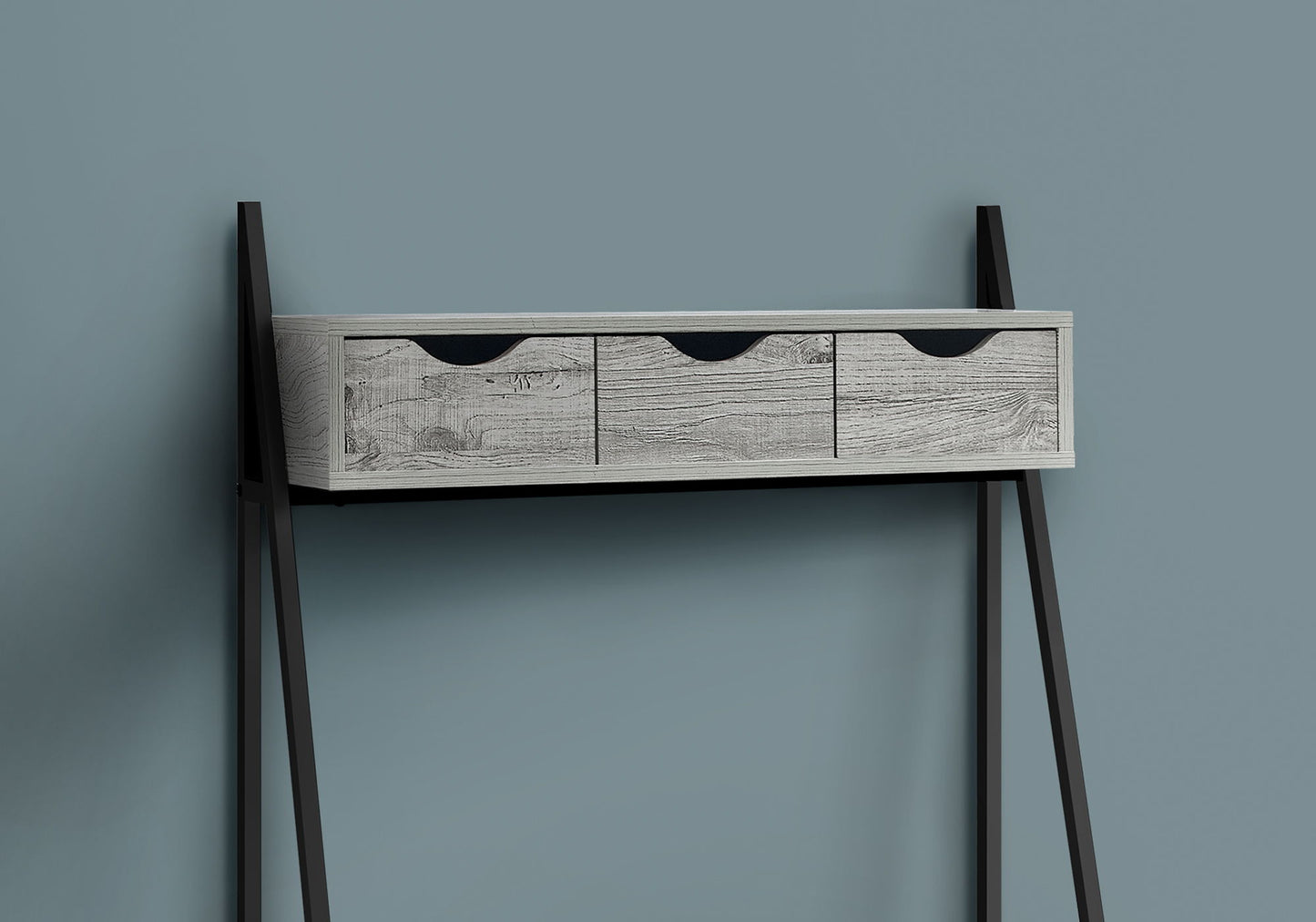 Computer Desk For Home Office, Laptop, Leaning, Storage Drawers, Contemporary & Modern 8th Street