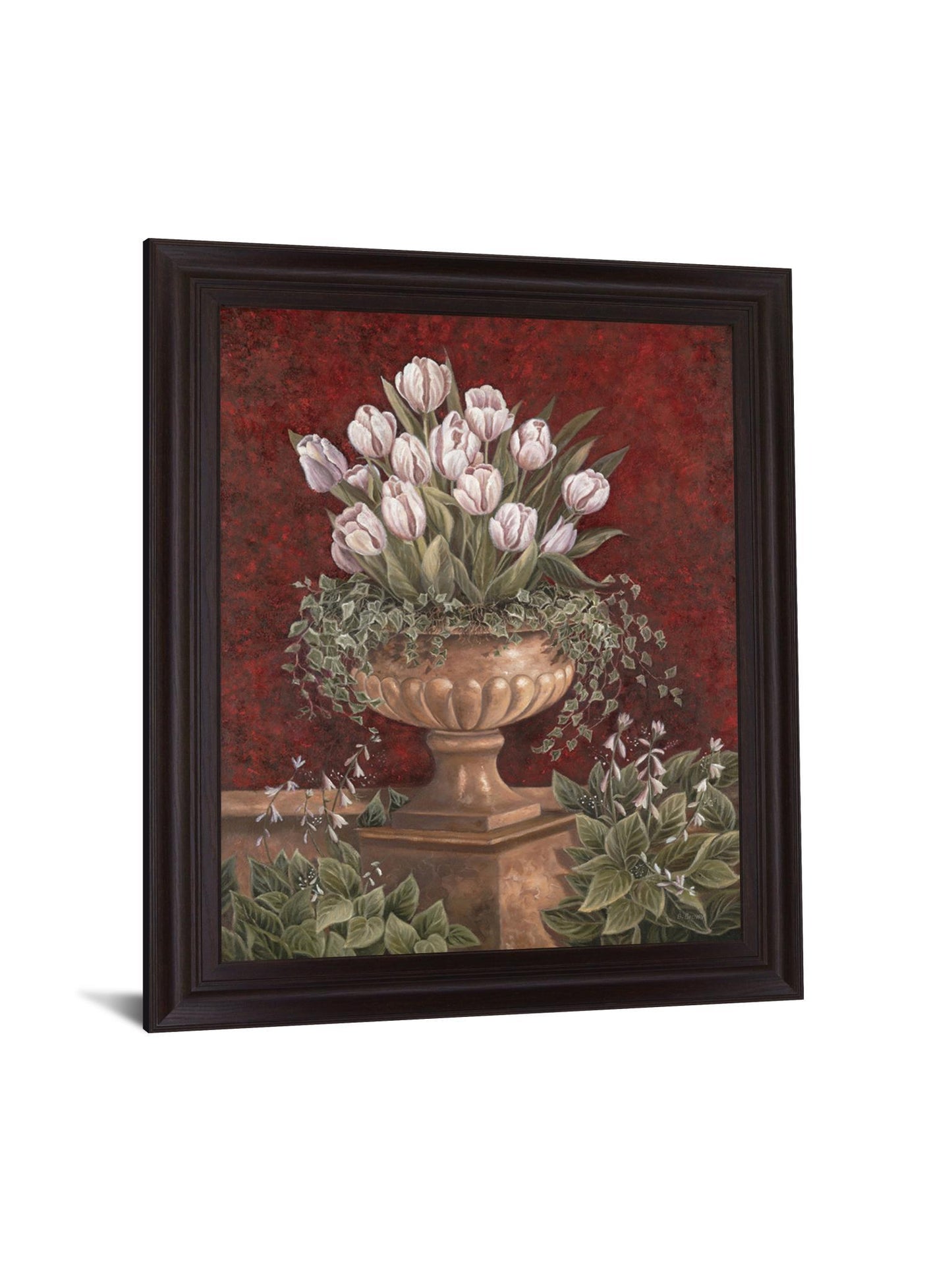 Tulip Abundance - 28" x 34" Framed Wall Art Classy Art