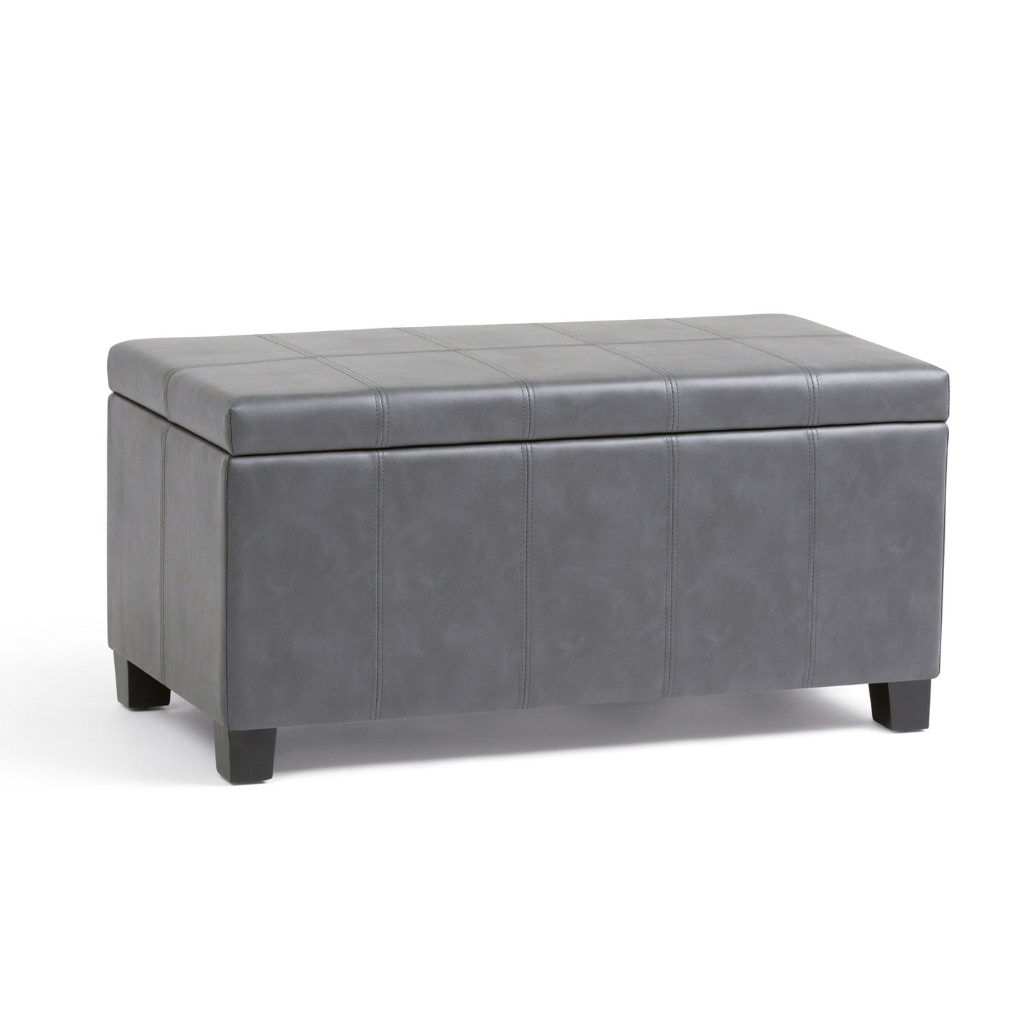 Dover - Upholstered Storage Ottoman Bench Simpli-Home