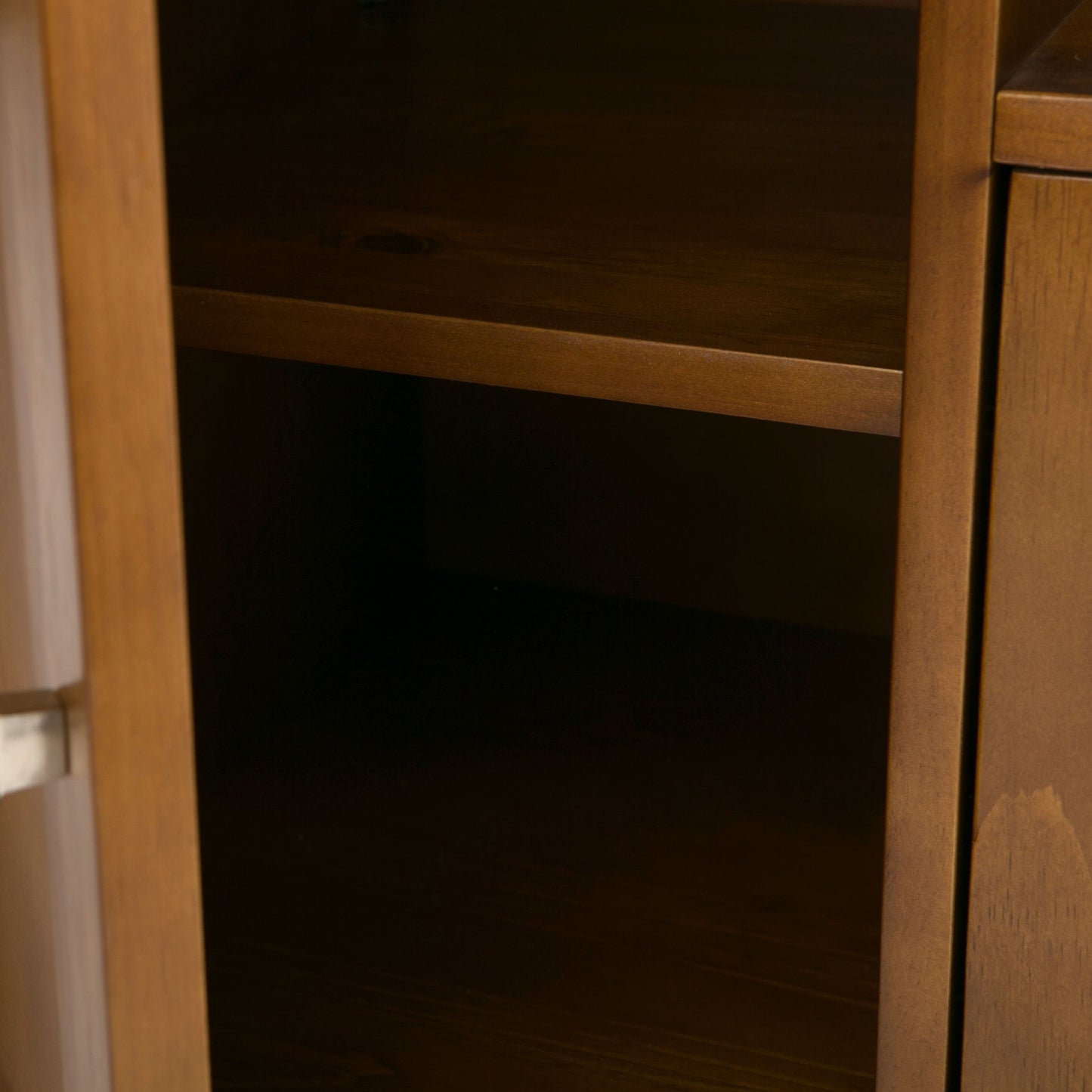 Warm Shaker - TV Media Stand, Handcrafted Simpli-Home