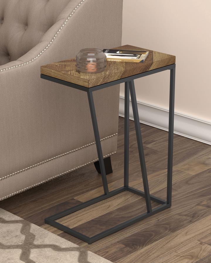 Sergio - Engineered Wood C-Shaped Side Table CoasterEveryday