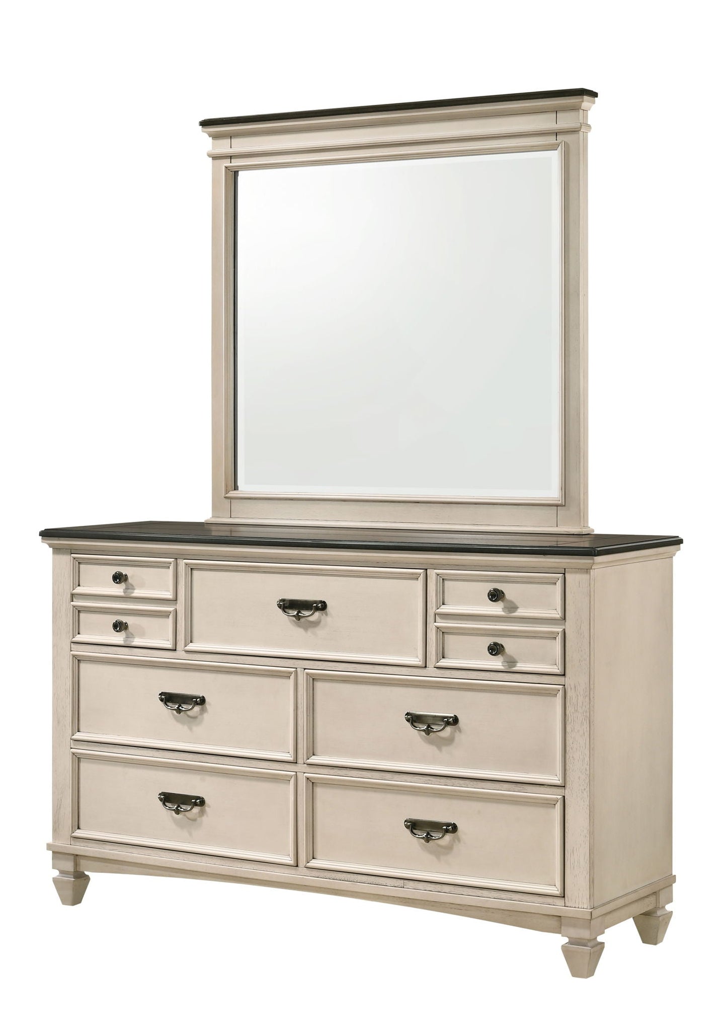 Sawyer - Dresser, Mirror Crown Mark