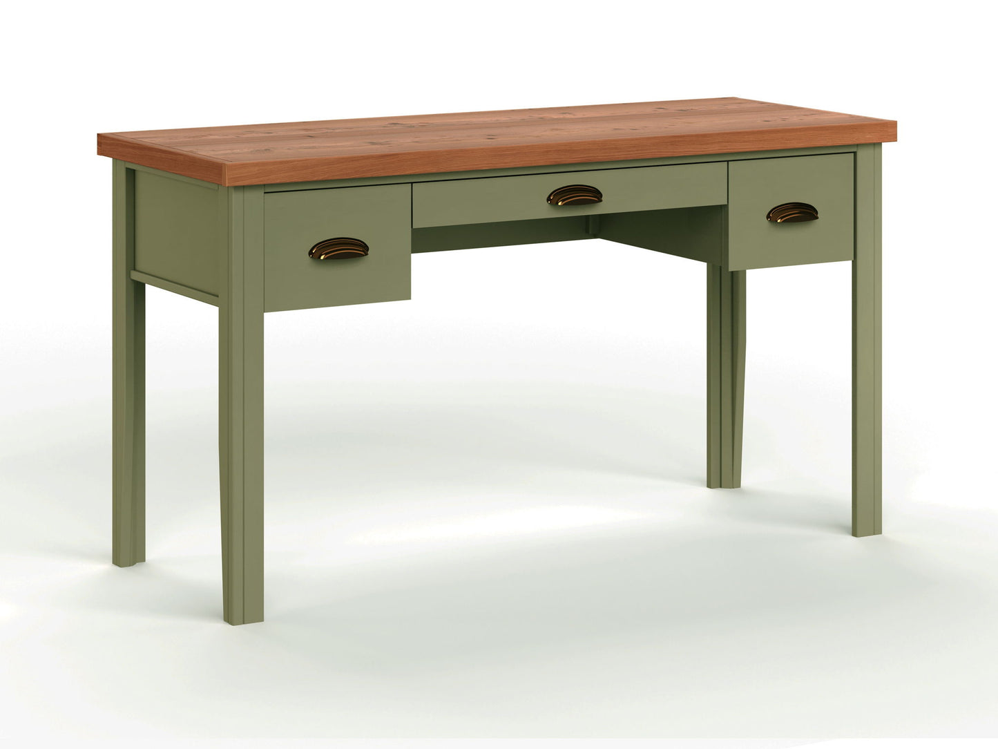 Vineyard - Writing Desk - Sage Green And Fruitwood Legends