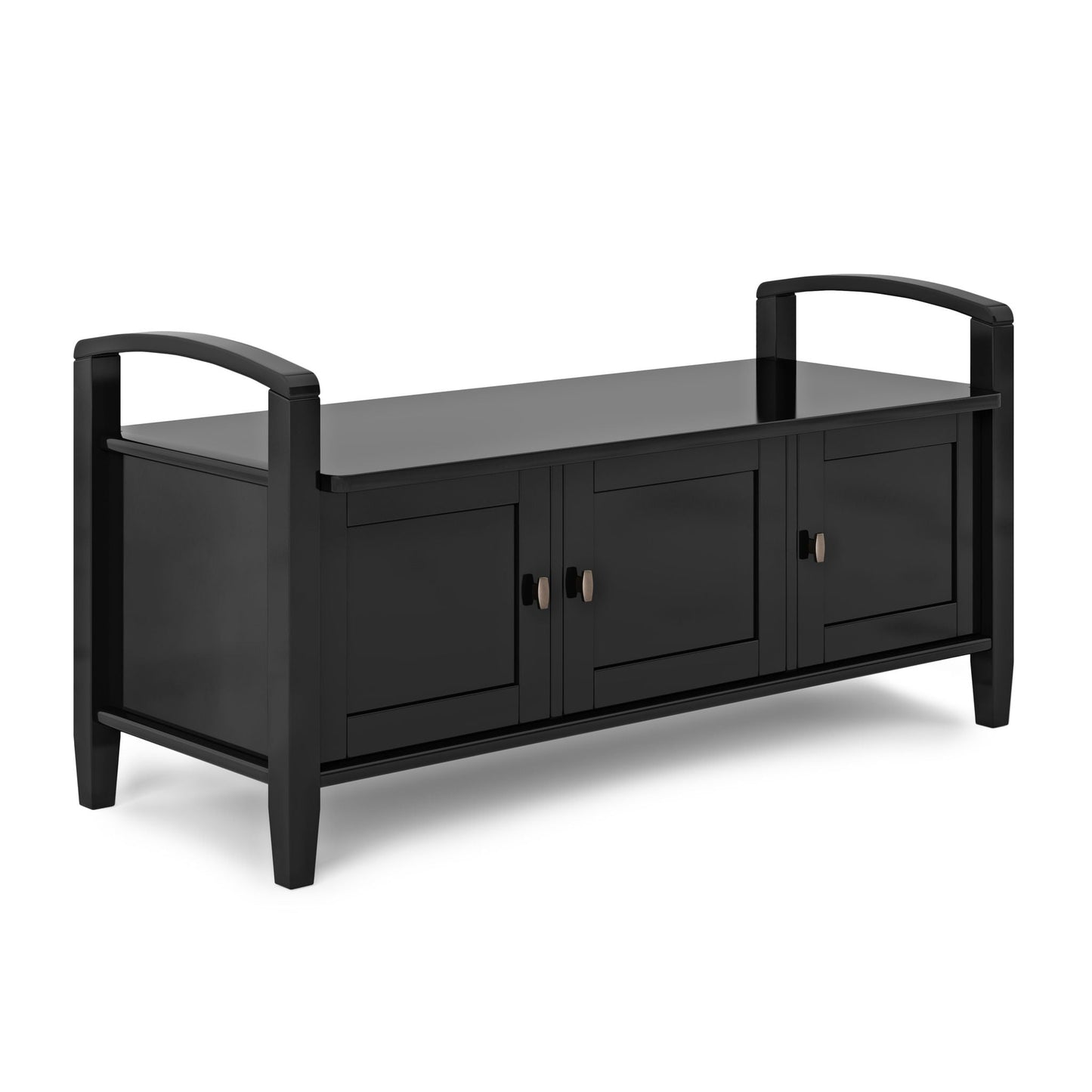 Warm Shaker - Handcrafted Entryway Storage Bench Simpli-Home