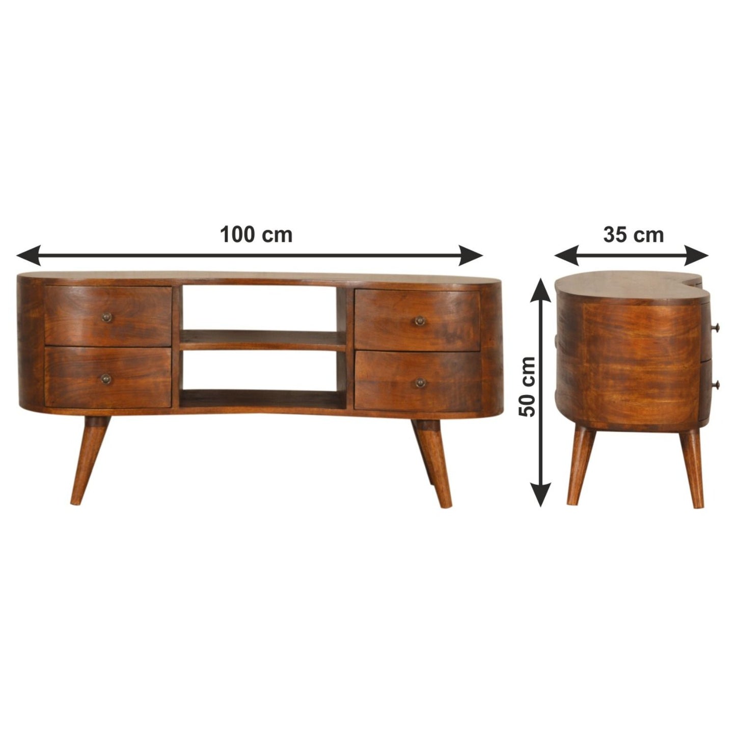 Wave Entertainment Unit Artisan Furniture