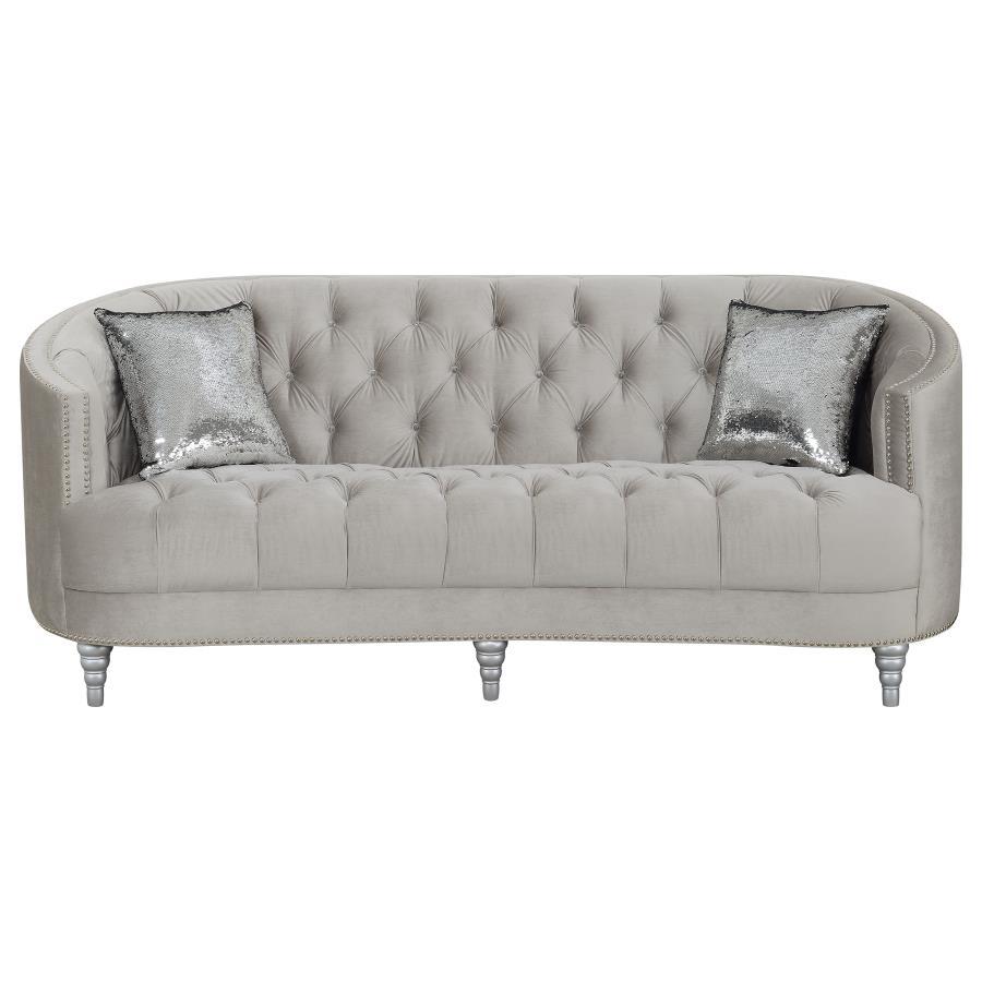 Avonlea - Upholstered Sloped Arm Sofa CoasterElevations