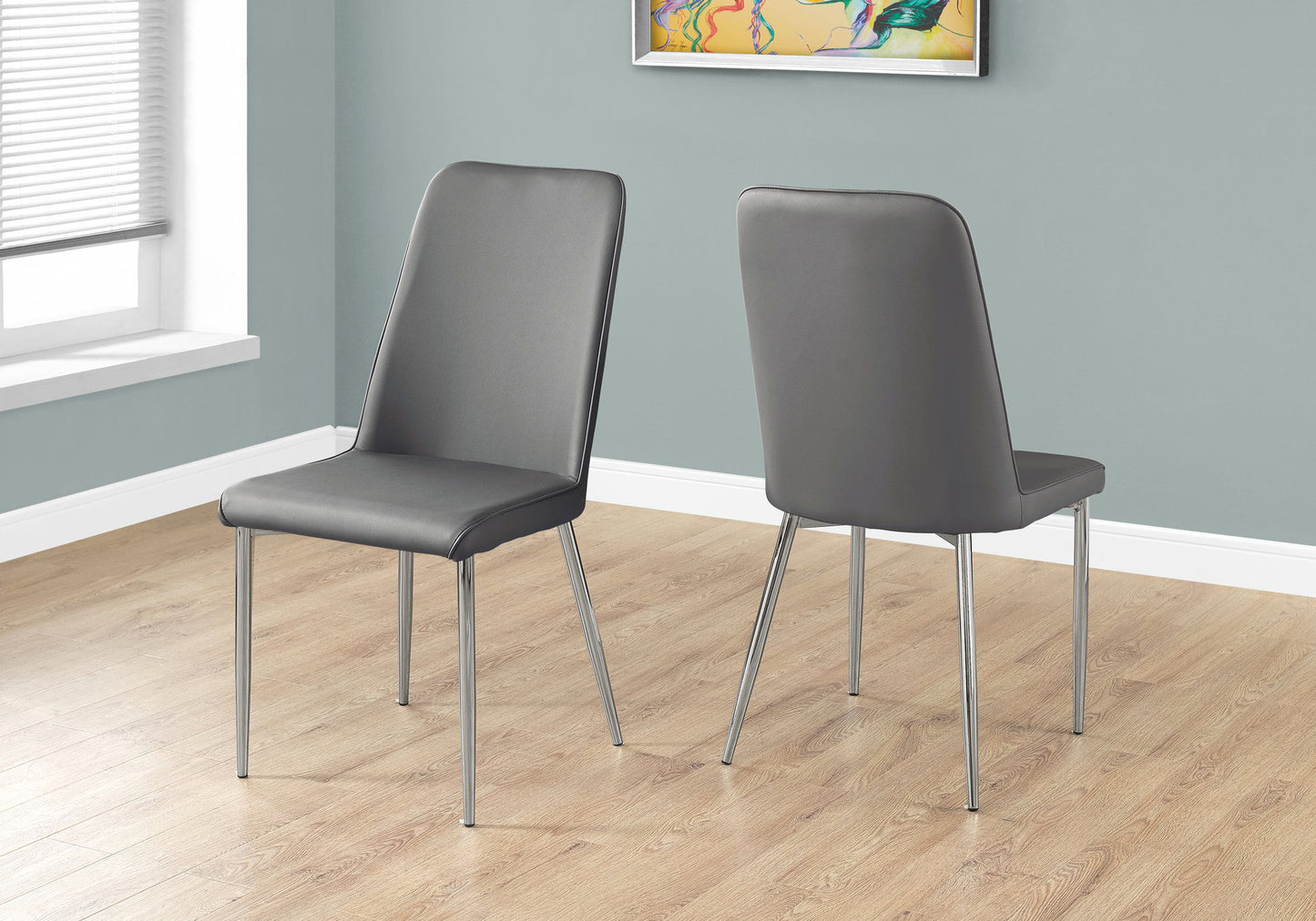 Dining Chair, Side, Upholstered For Dining Room, Contemporary (Set of 2) 8th Street
