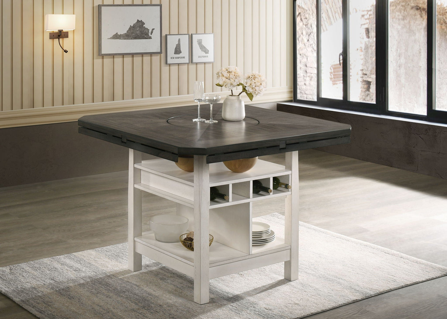 Conner - Counter Height Dining Table Crown Mark