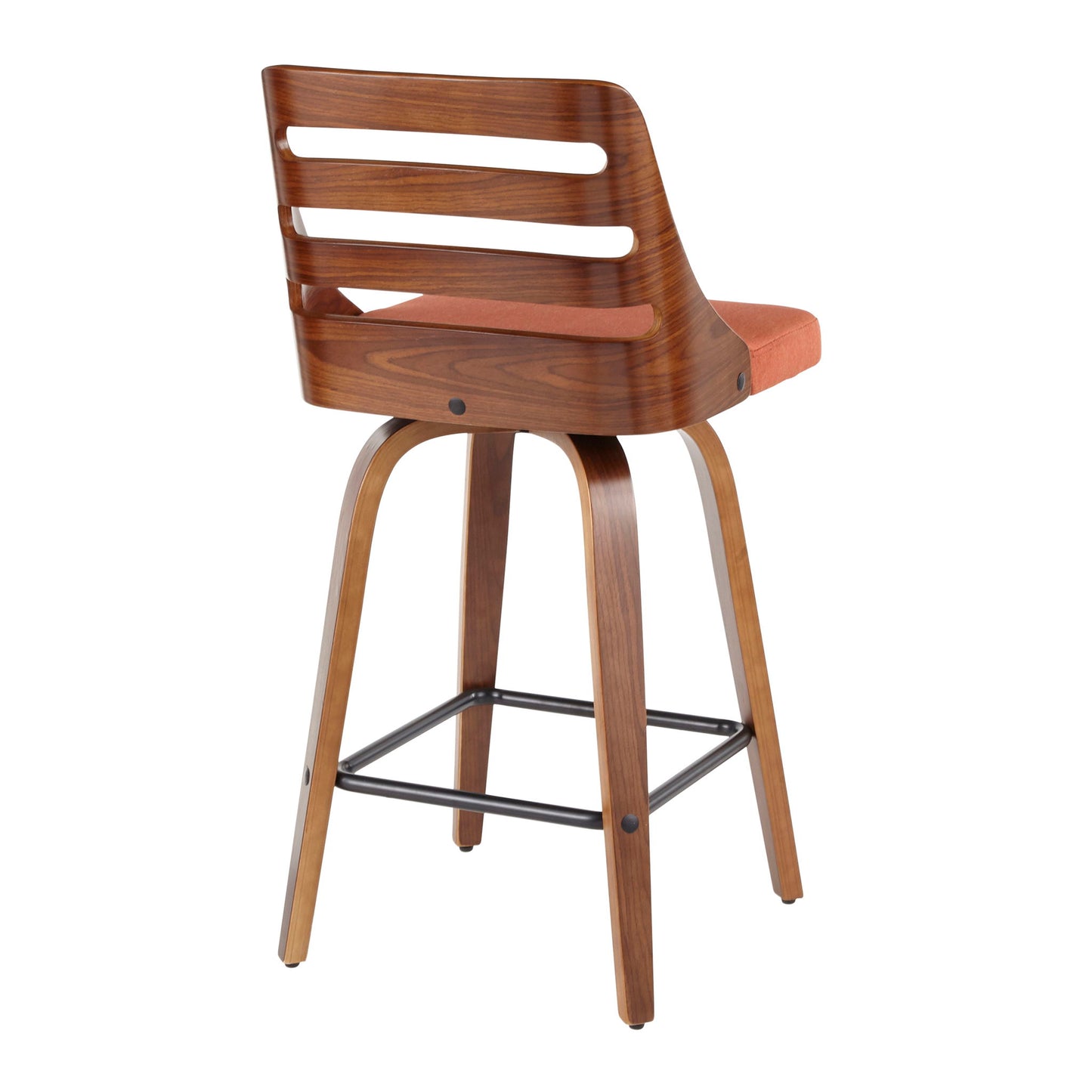 Trevi - Mid Century Modern Counter Stool (Set of 2) Lumi Source