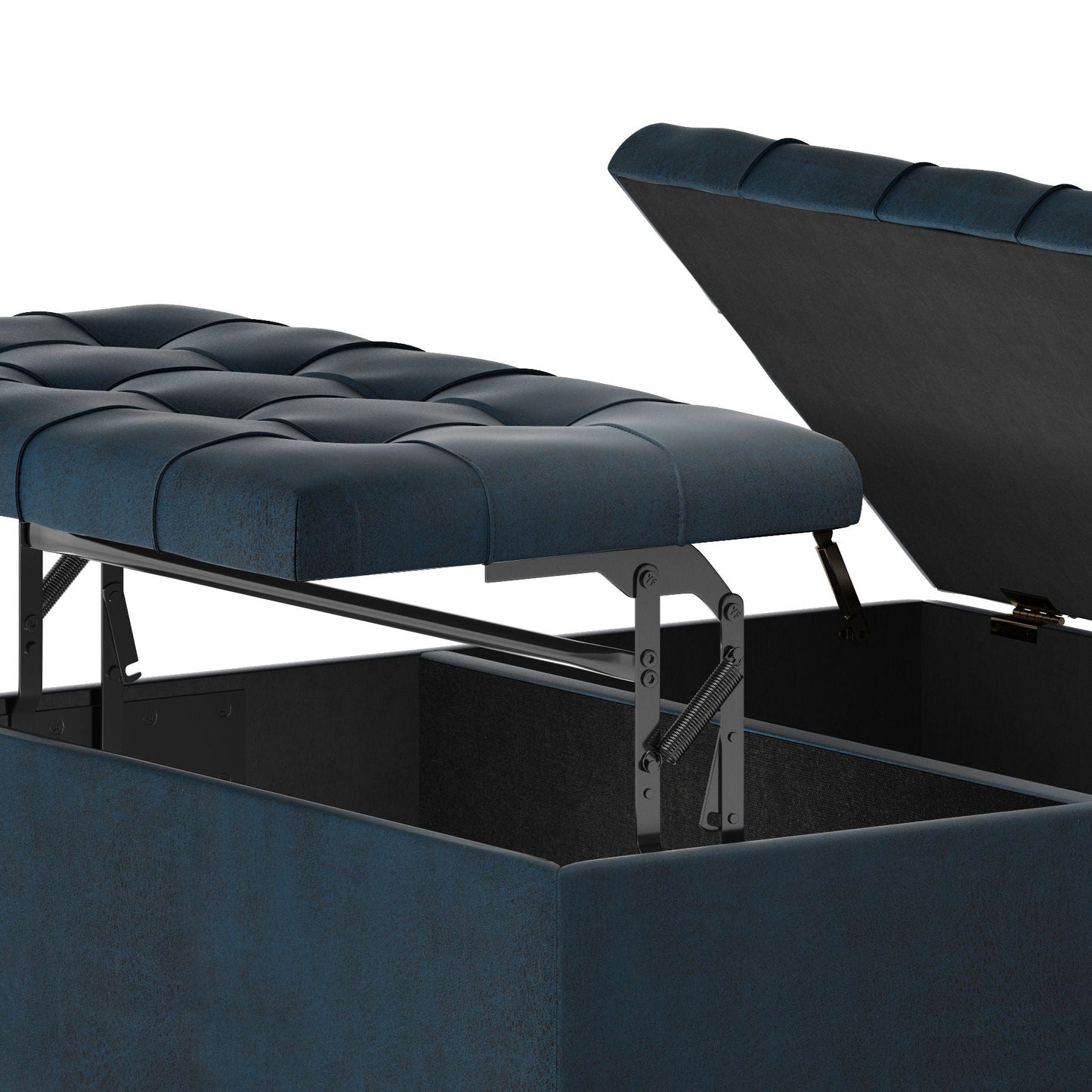Harrison - Large Coffee Table Storage Ottoman Simpli-Home