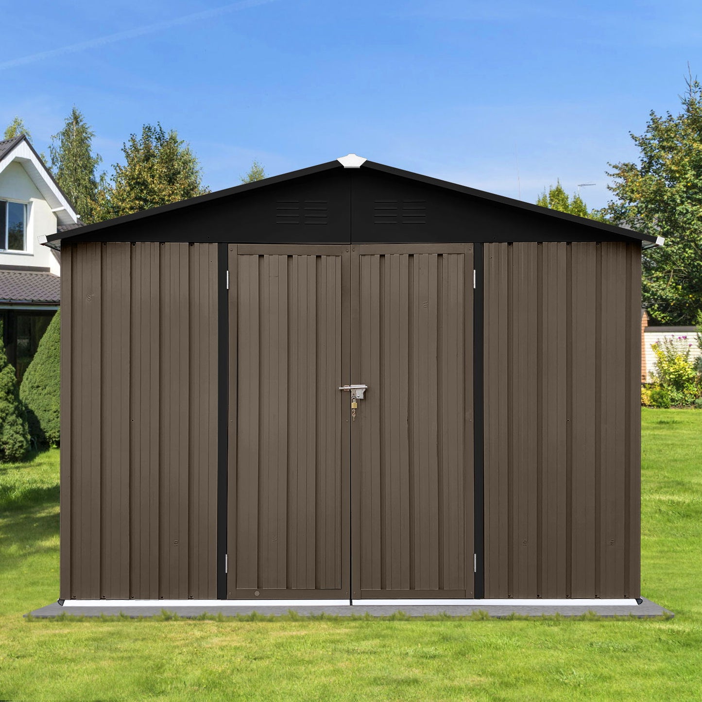 10' x 8' Garden Sheds Outdoor Storage Sheds Daily Nest