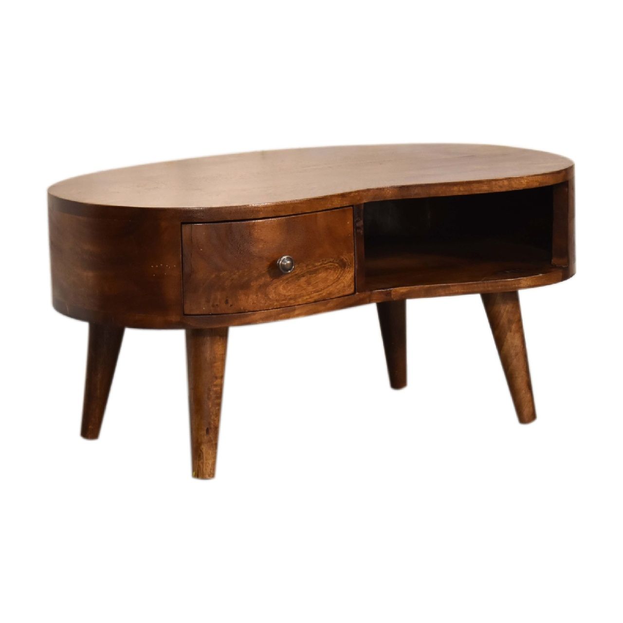 Wave Coffee Table With 1 Drawer Artisan Furniture