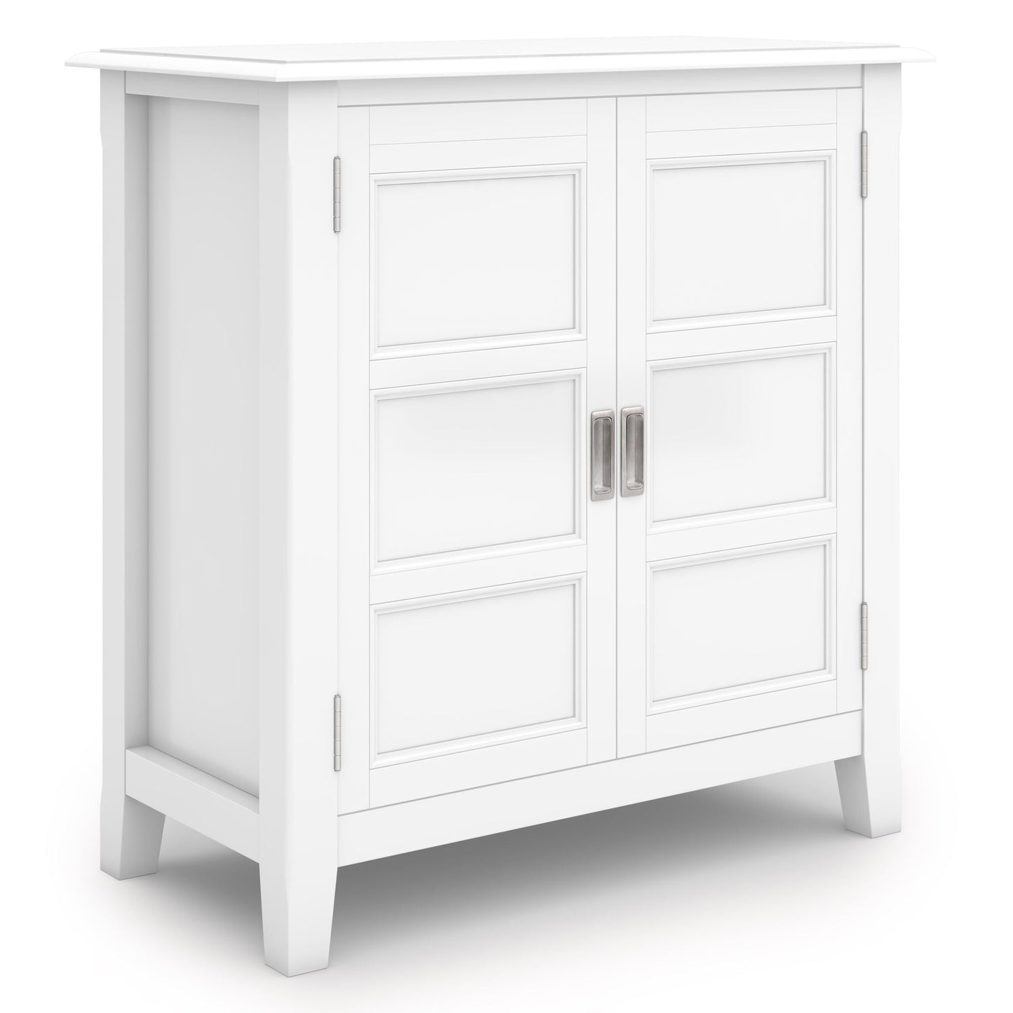 Burlington - Handcrafted Low Storage Cabinet Simpli-Home