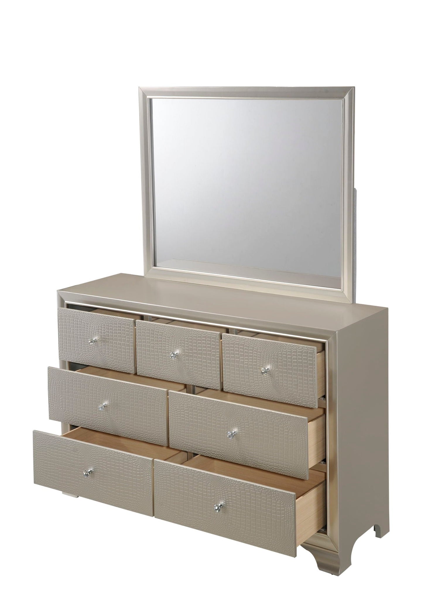 Lyssa - Dresser, Mirror Crown Mark
