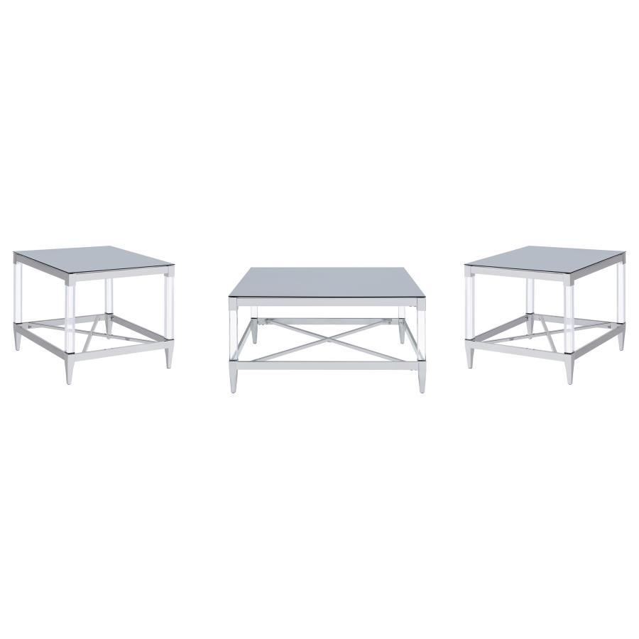 Lindley - Square Coffee And End Table Set Coaster Fine Furniture