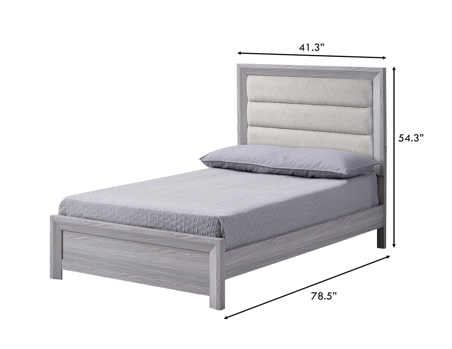 Adelaide - Upholstered Bed Crown Mark