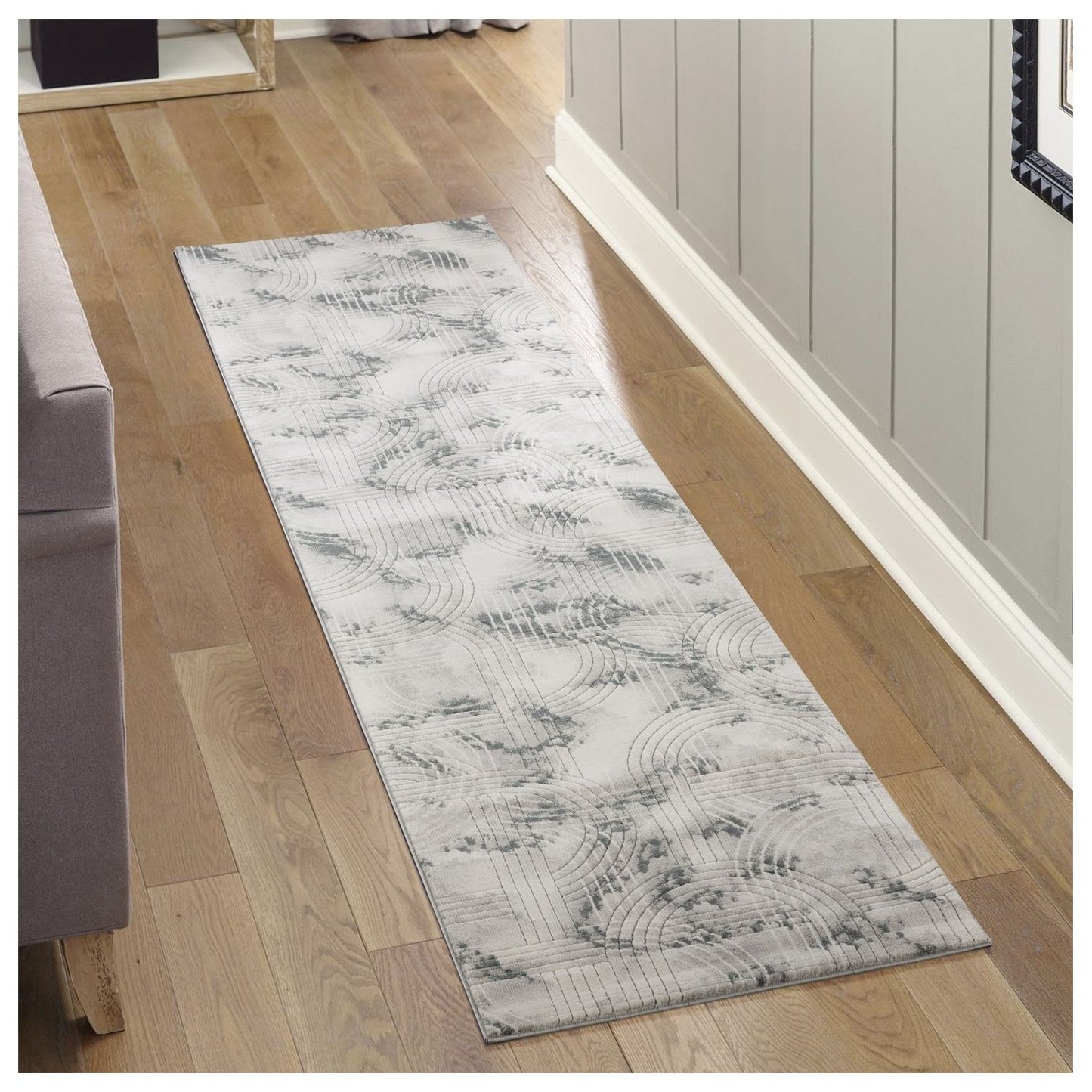 Geometrix - Area Rug With Geometric 3D Effect Icona Home Decor