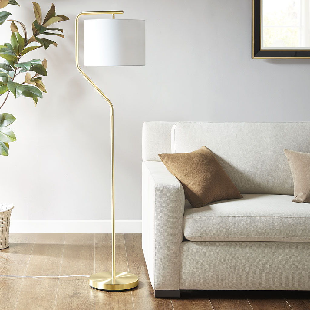 Aster - Angular Floor Lamp - Gold 510 Design