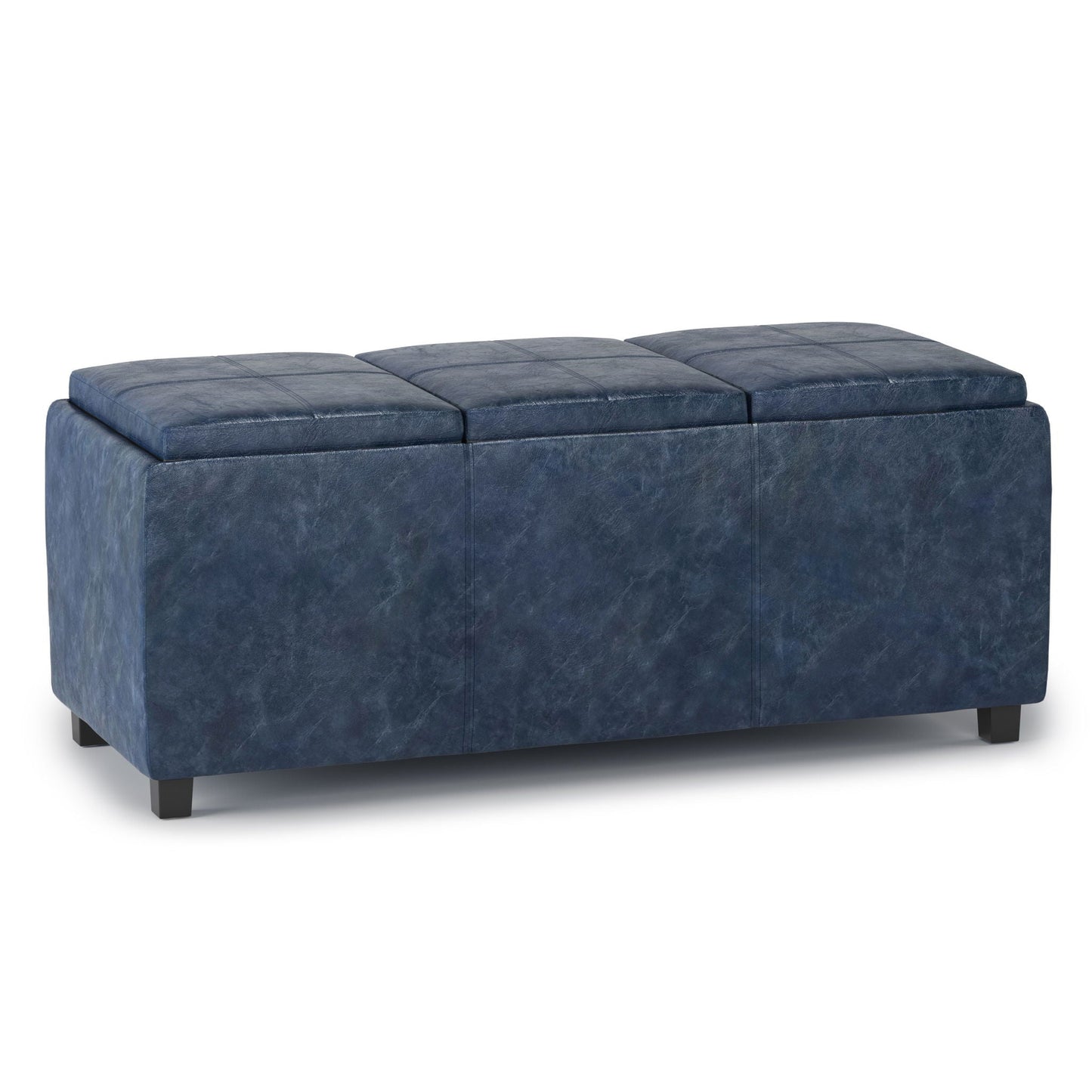 Avalon - Upholstered Storage Ottoman Simpli-Home