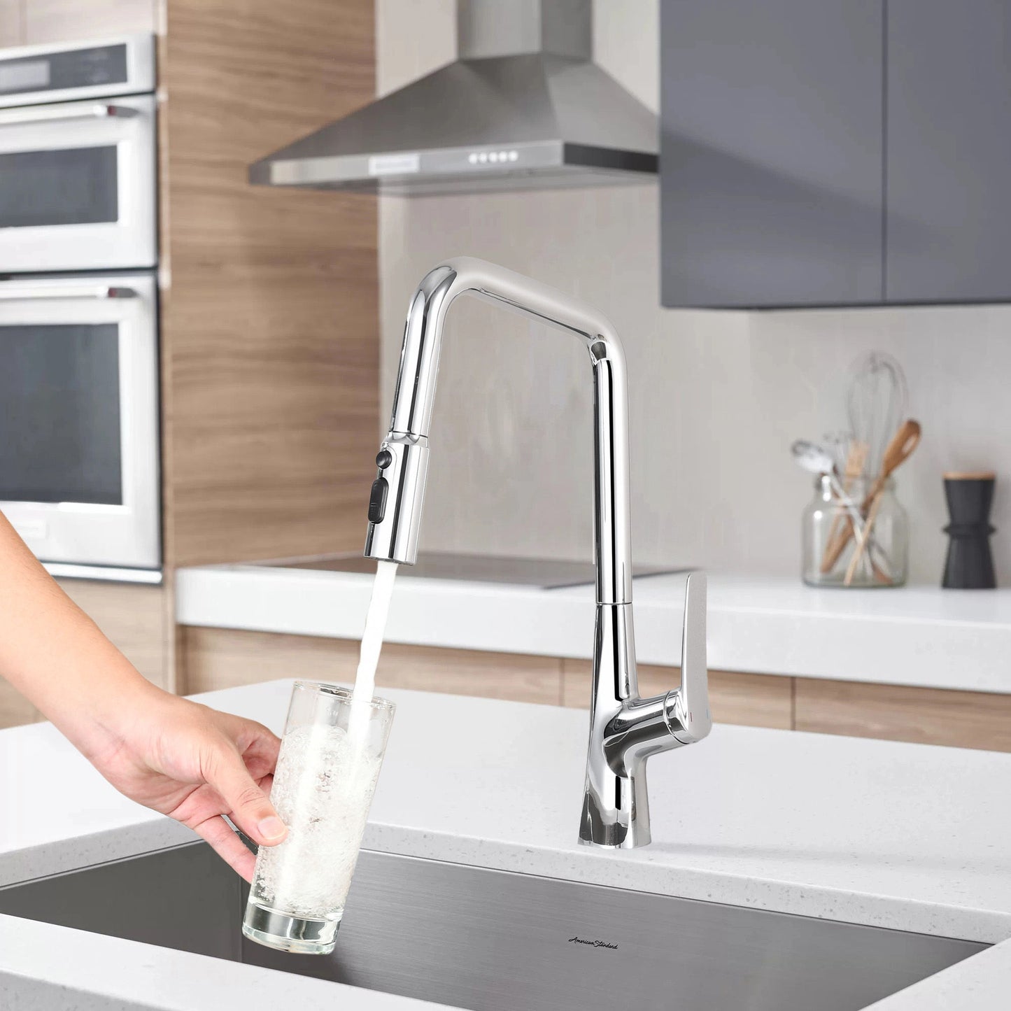 Professional Kitchen Faucet With 3 Function 360 Sprayer And 1 Touch Switching Daily Nest