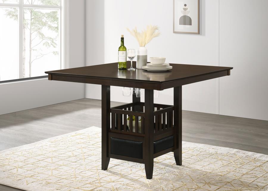 Jaden - Square Counter Height Dining Table - Espresso CoasterEveryday