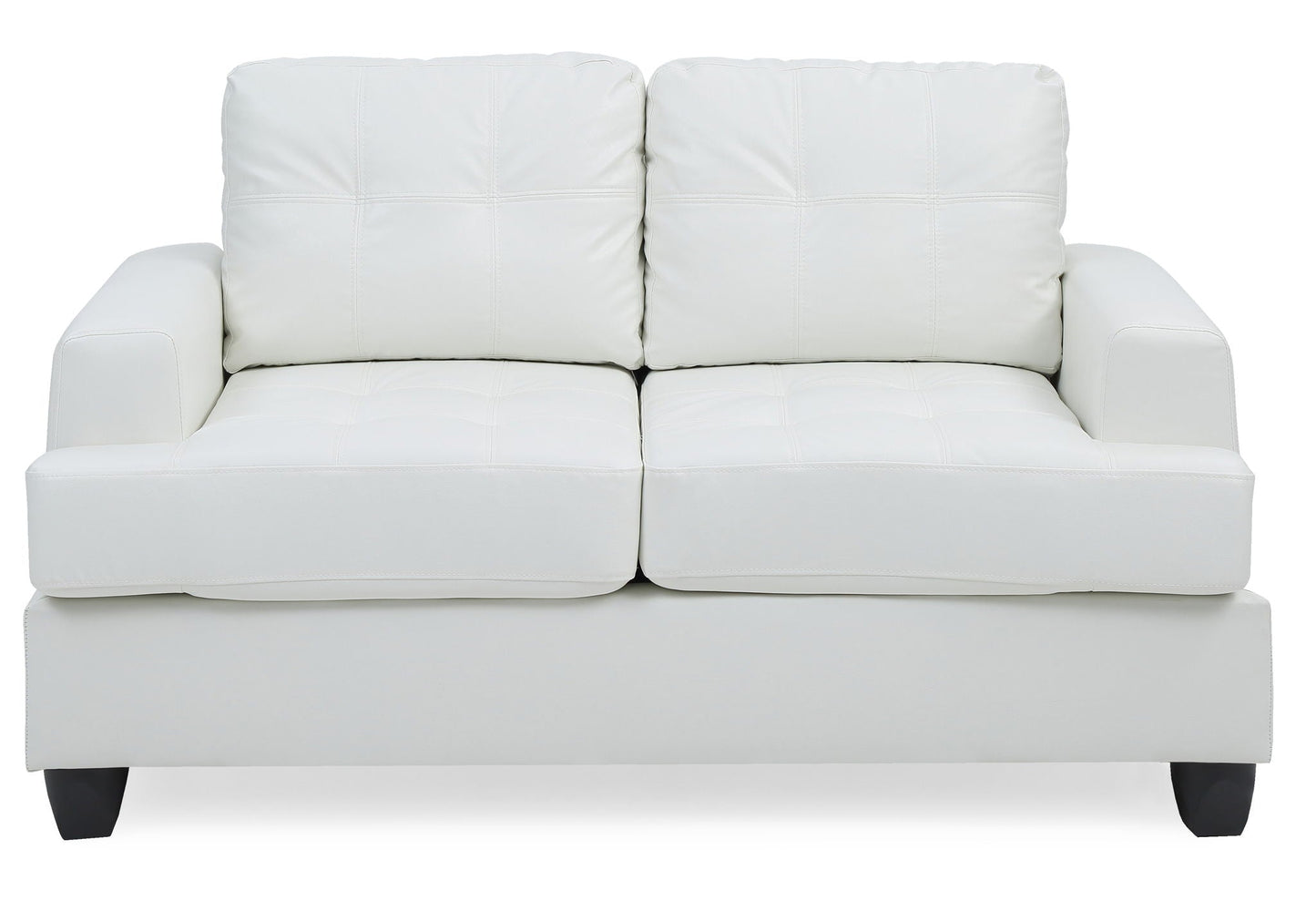 Stylish Transitional Loveseat For Two Glory Furniture