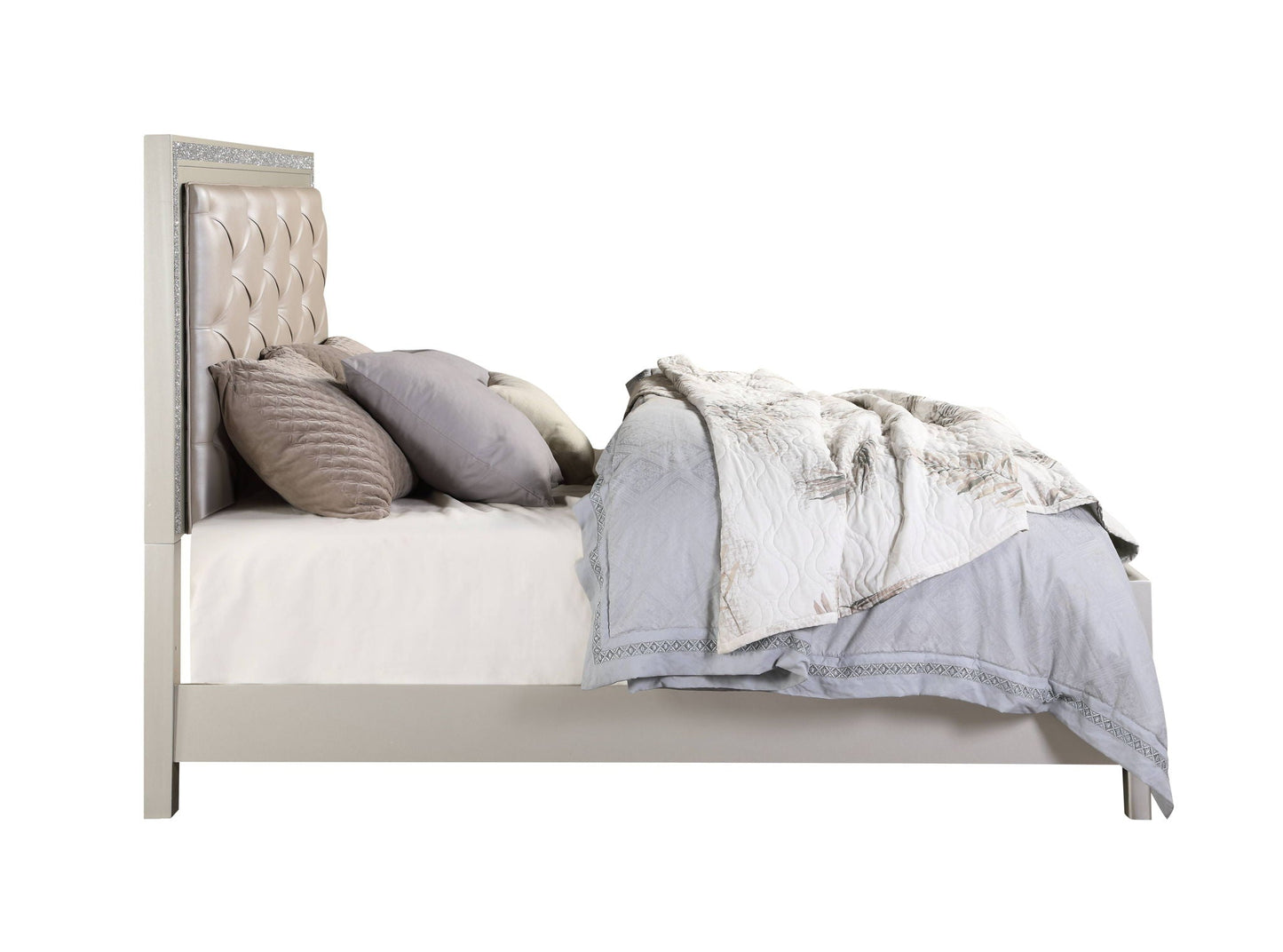 Sliverfluff - Bed With LED Acme