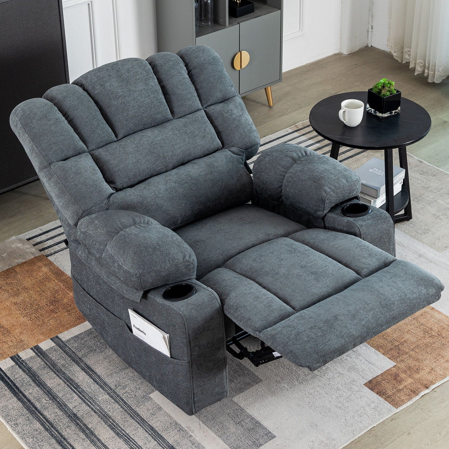 Massage Recliner Chair Sofa With Heating Vibration Home Essentials