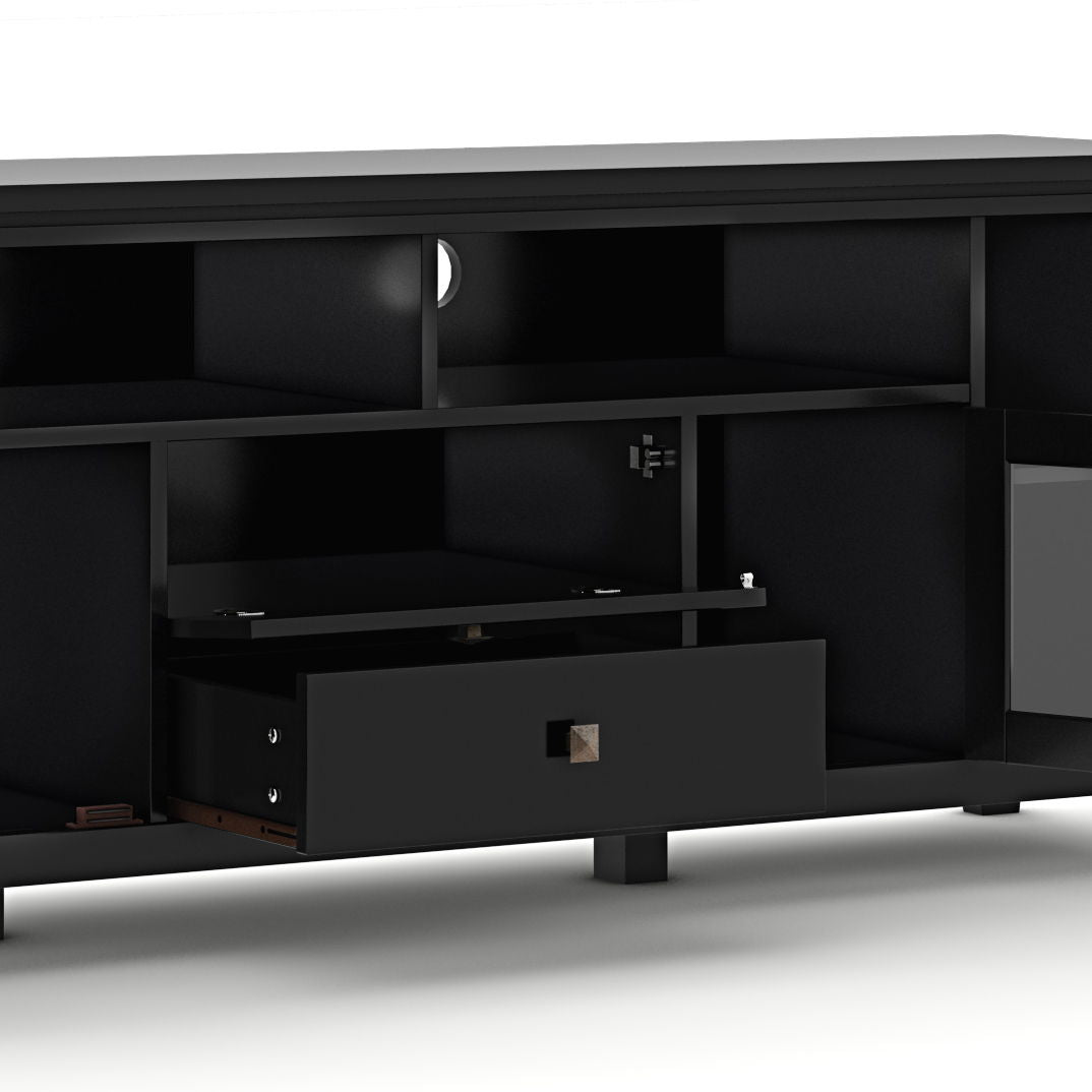 Cosmopolitan - Handcrafted Wide TV Media Stand Simpli-Home