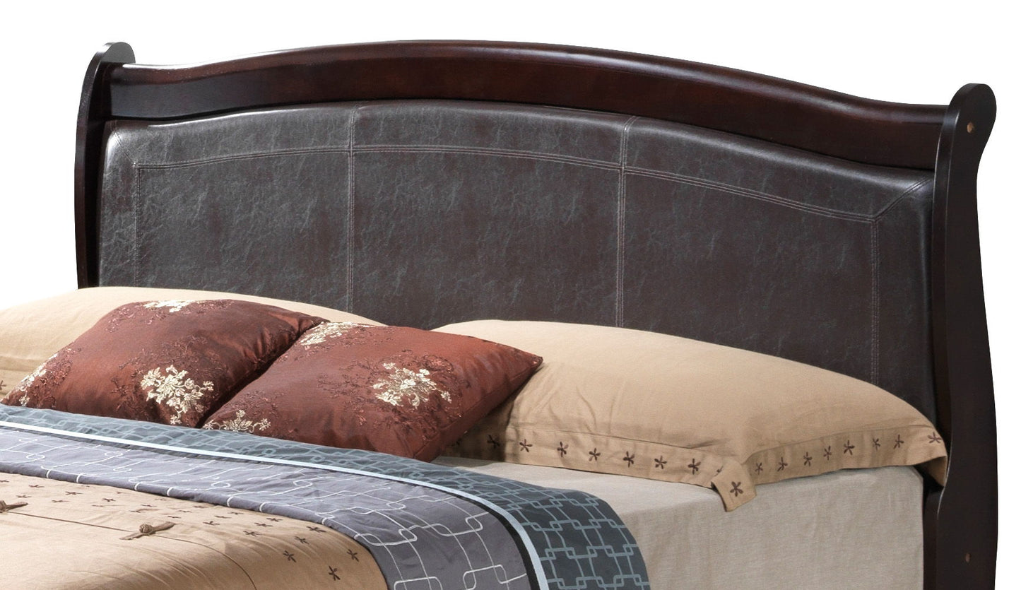 Panel Sleigh Bed Elegantly Crafted Glory Furniture