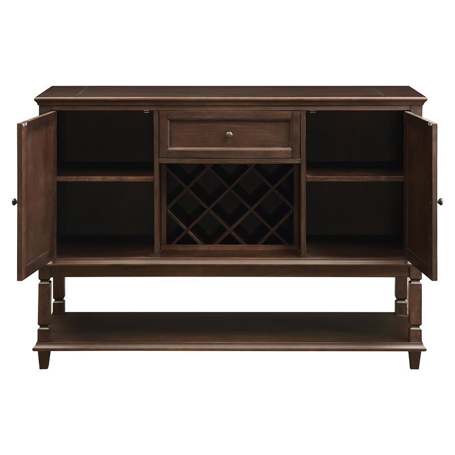 Parkins - 2 Door Sideboard Buffet Cabinet - Rustic Espresso CoasterEssence